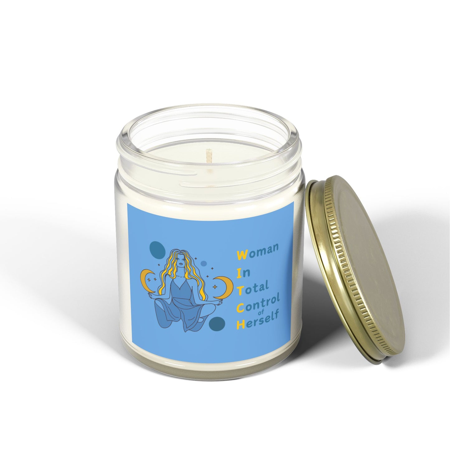 Witch - Scented Coconut Apricot Candles (4oz, 9oz)