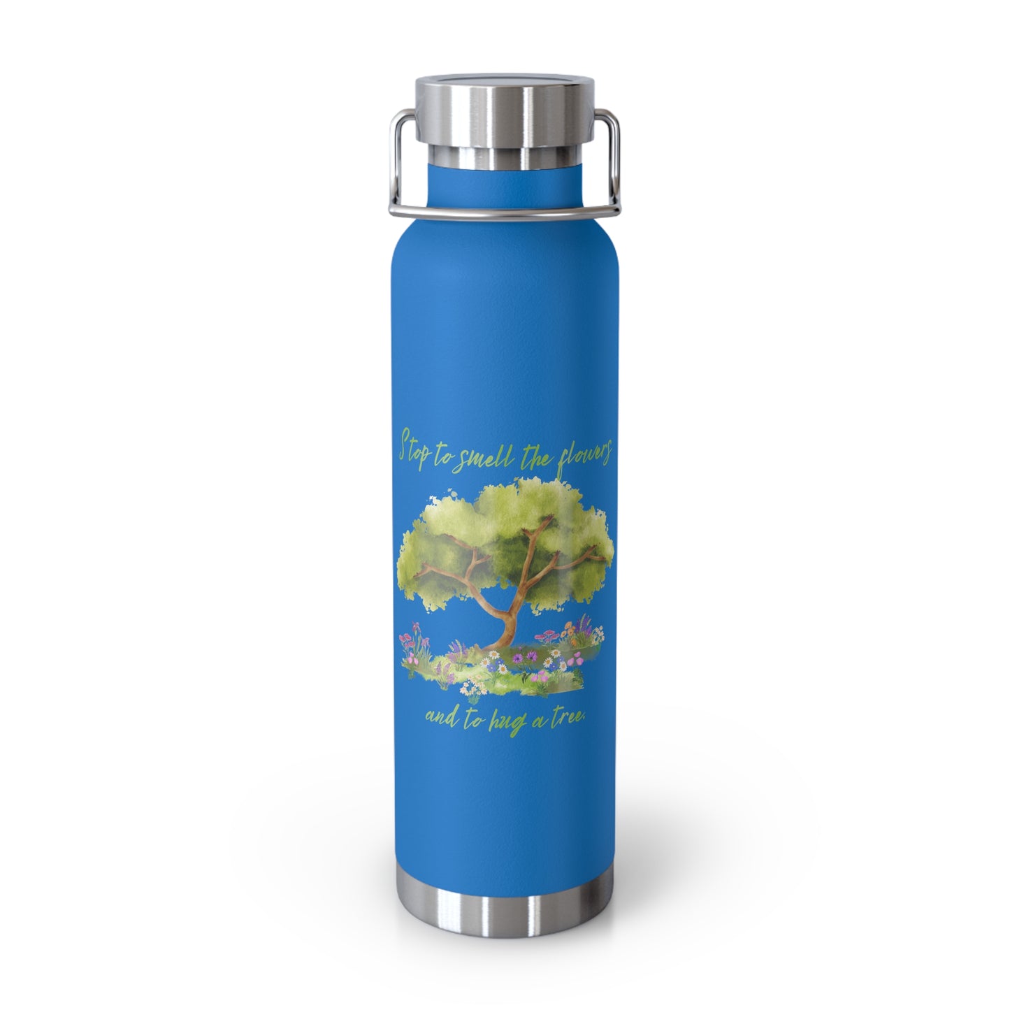 Hug A Tree - Copper Vacuum Insulated Bottle, 22oz