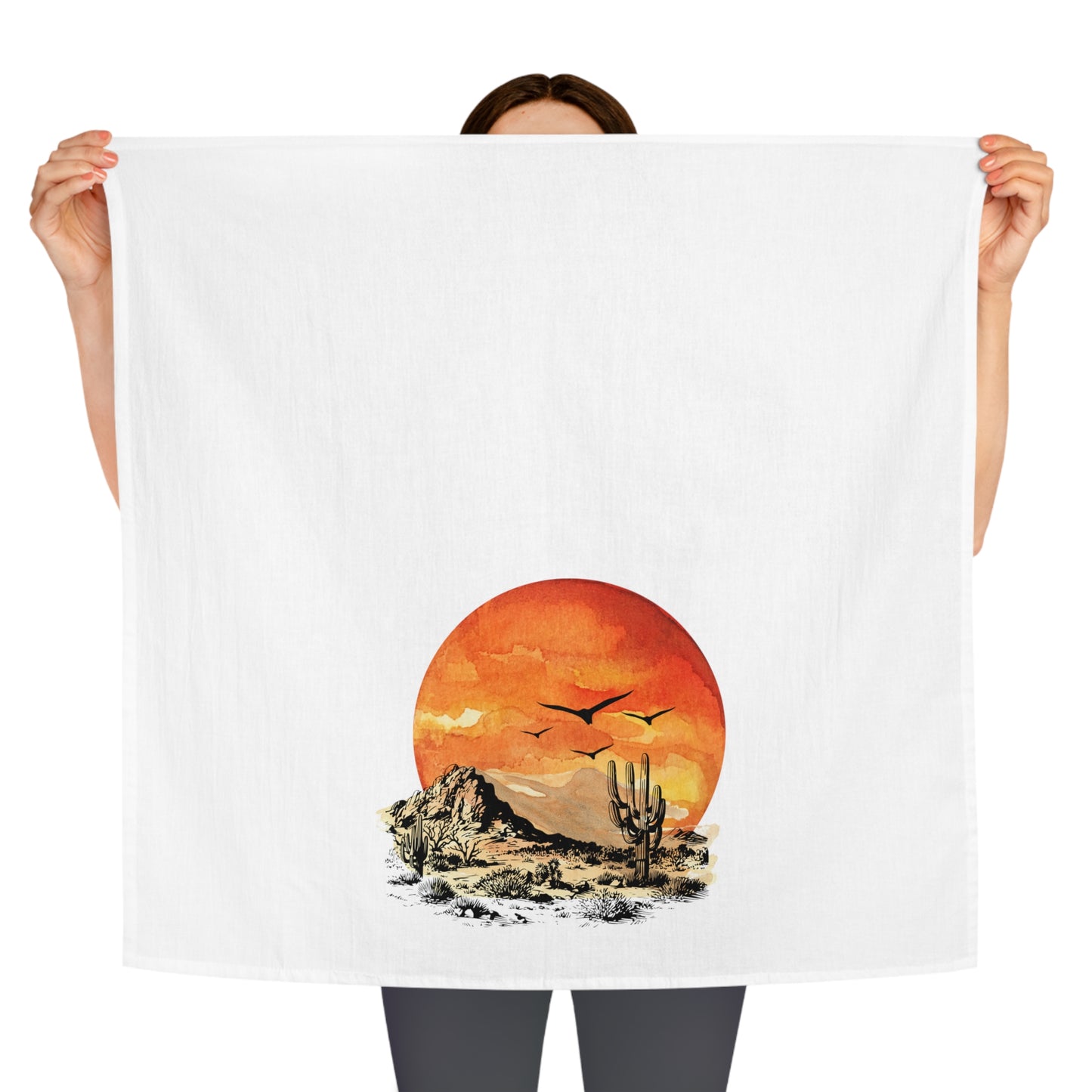 Desert Sun - Tea Towel
