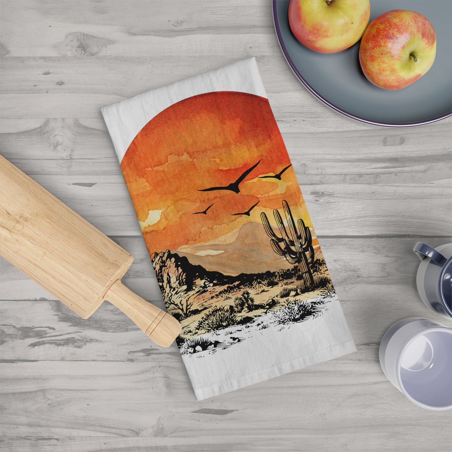Desert Sun - Tea Towel