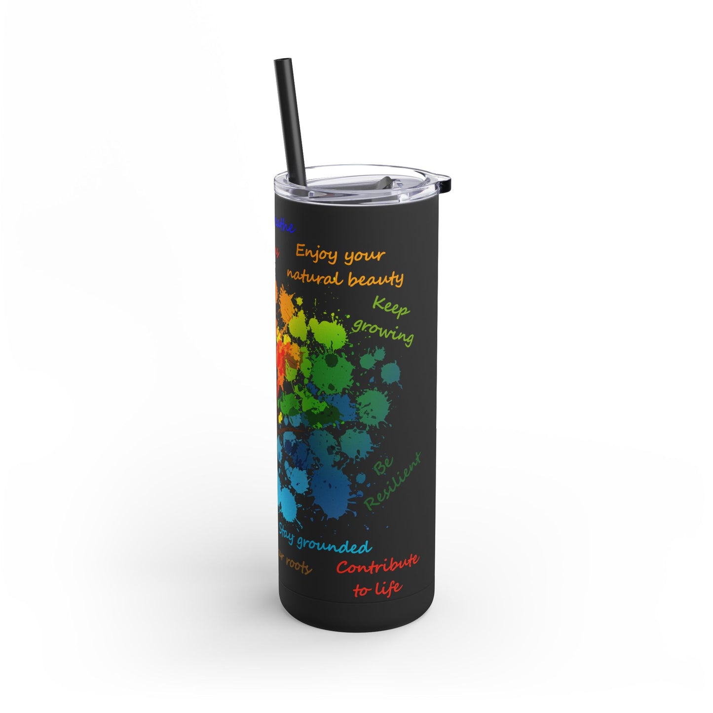 Tree Of Life - Maars Maker Skinny Matte Tumbler, 20oz