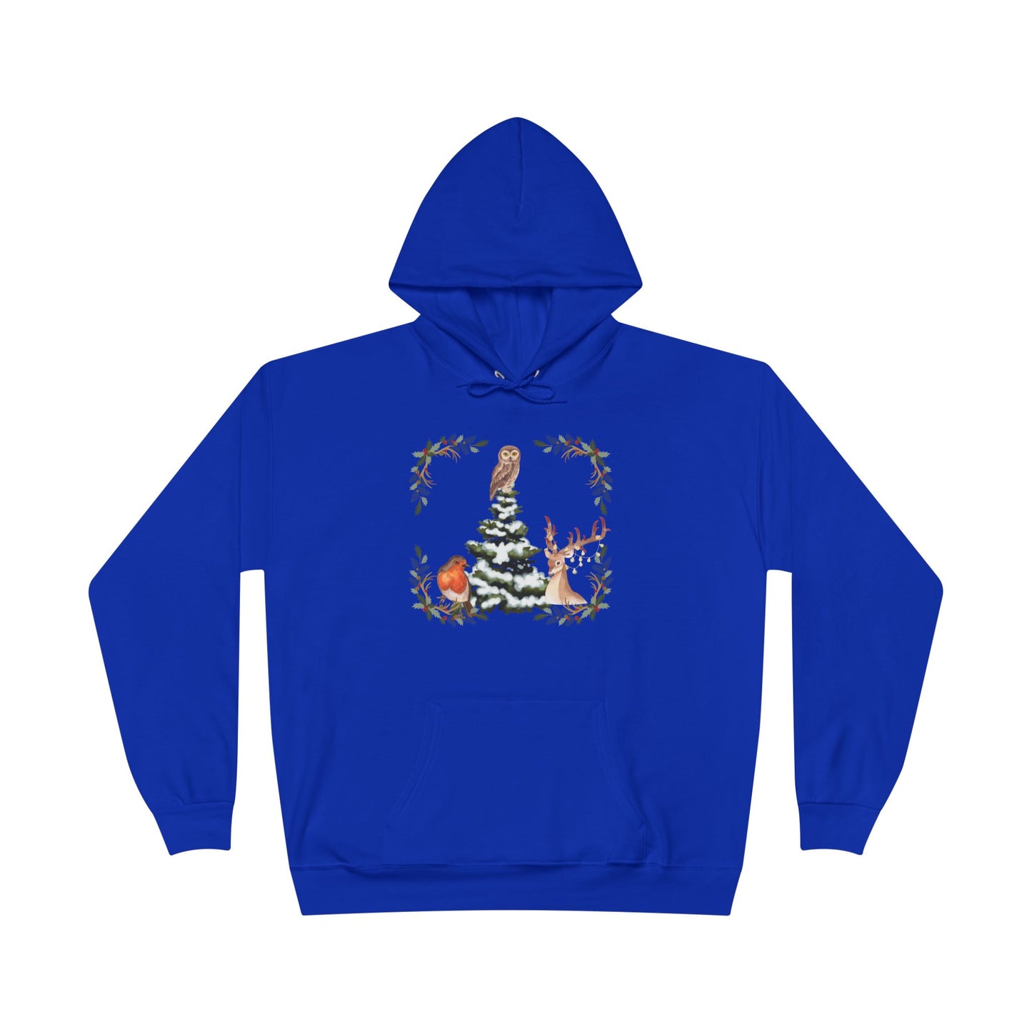 Winter Tree - Adult Unisex EcoSmart® Pullover Hoodie Sweatshirt