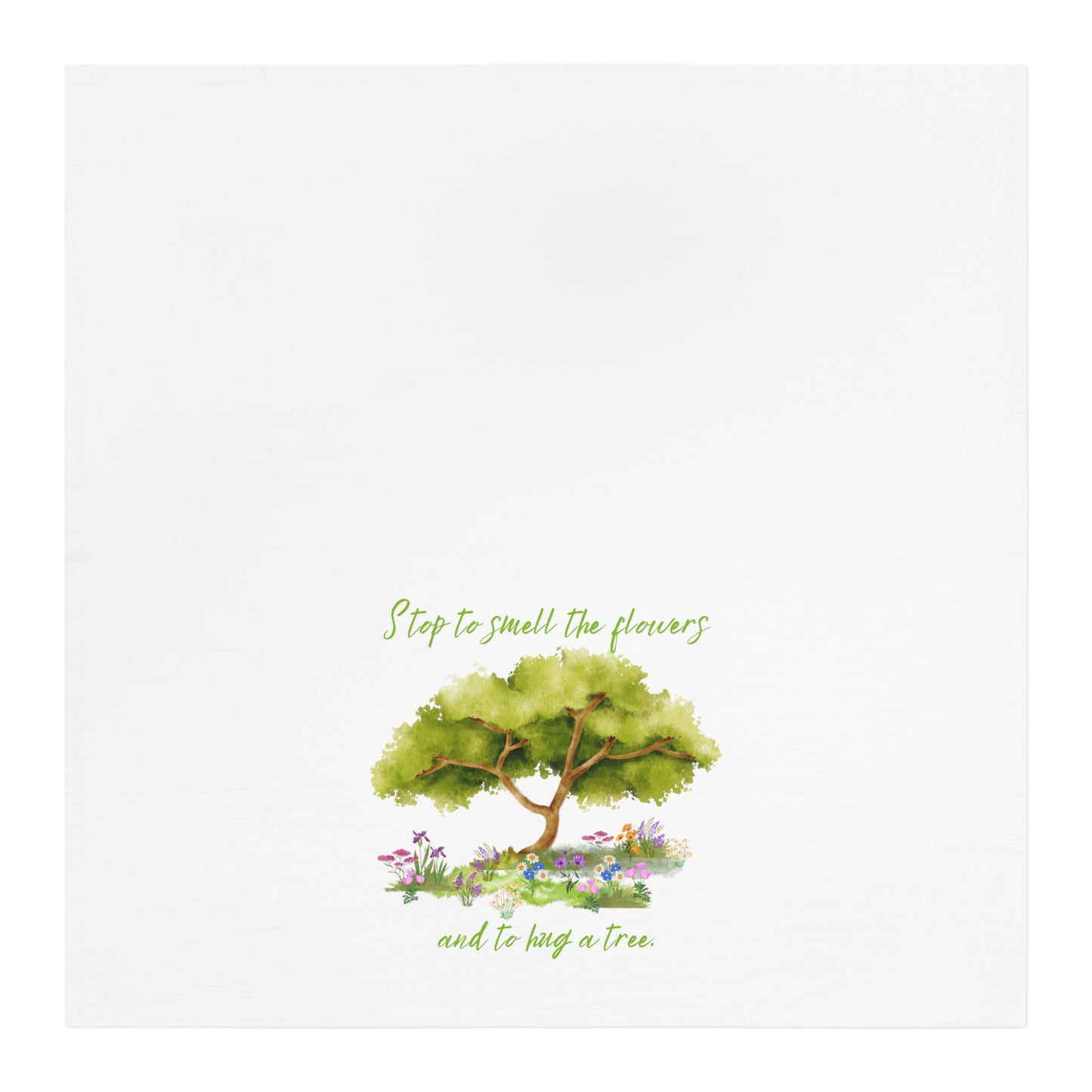 Hug A Tree - Tea Towel