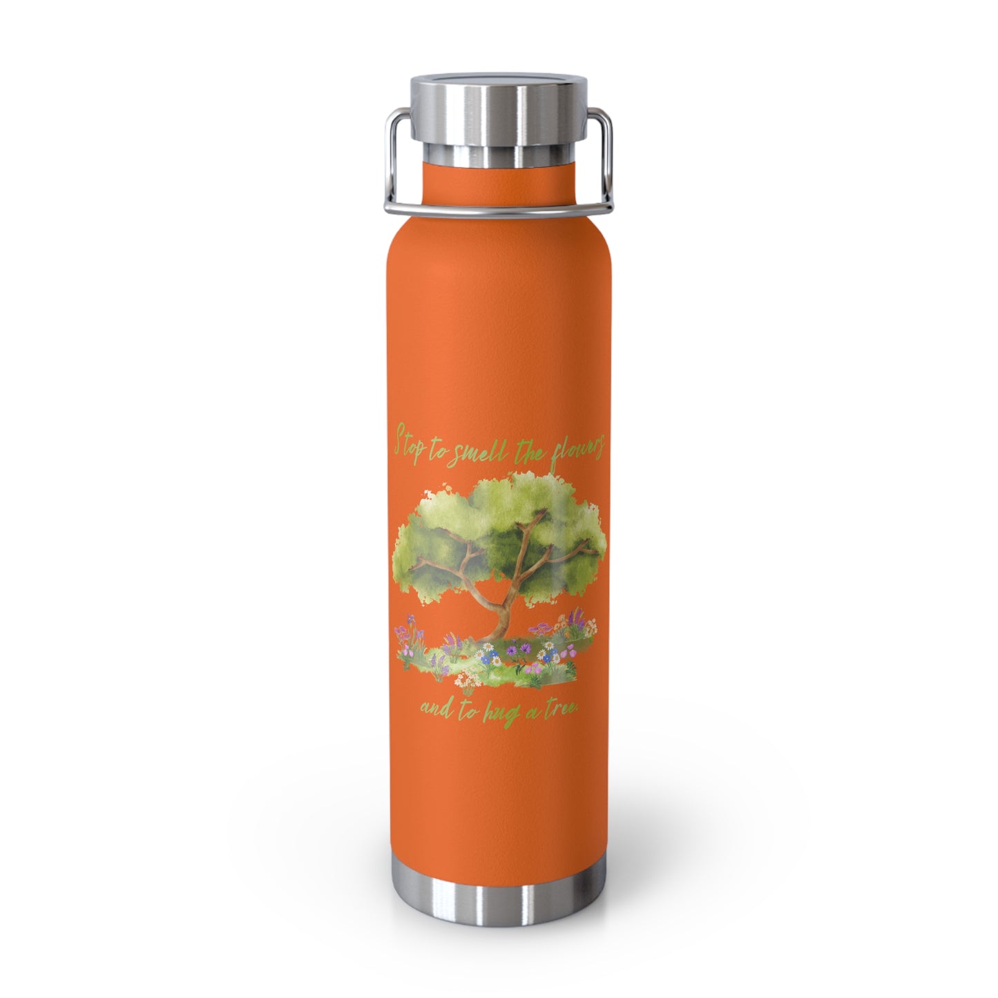 Hug A Tree - Copper Vacuum Insulated Bottle, 22oz