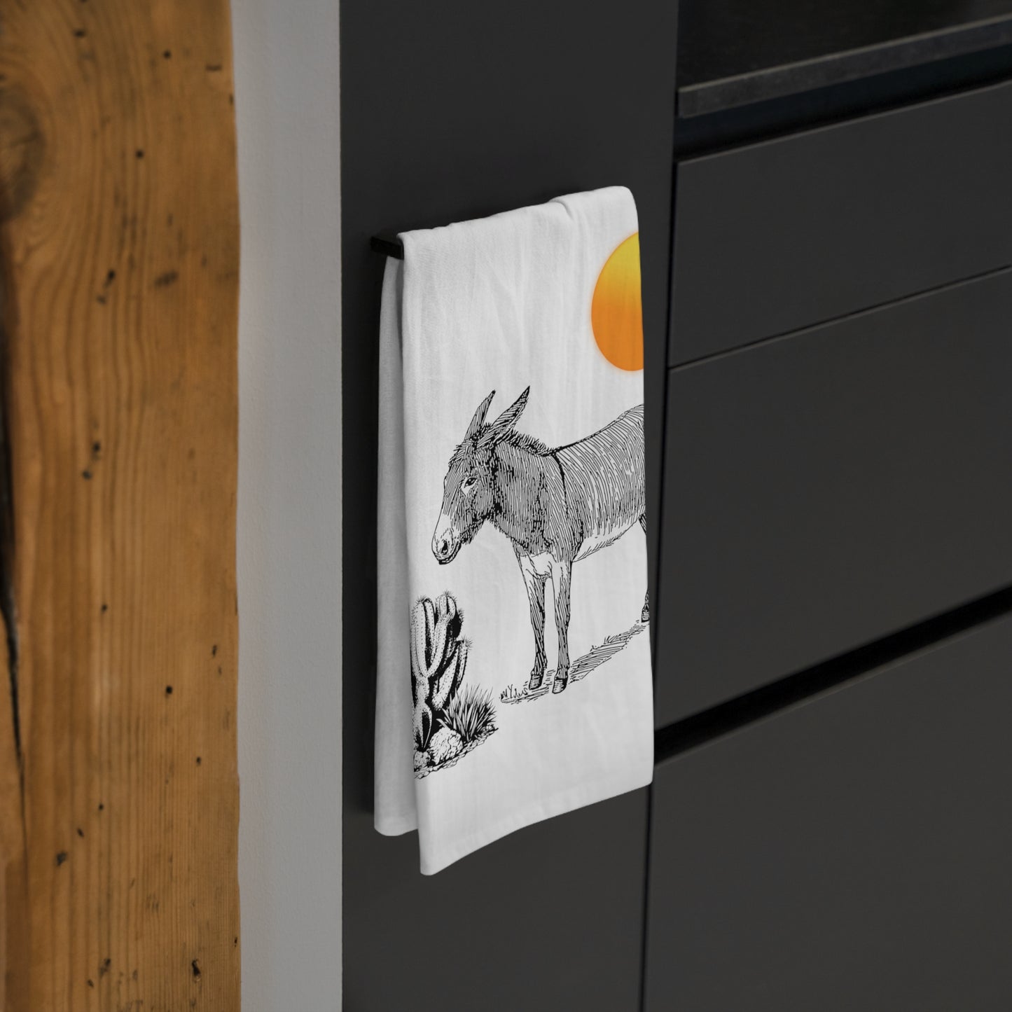 Desert Donkey - Tea Towel