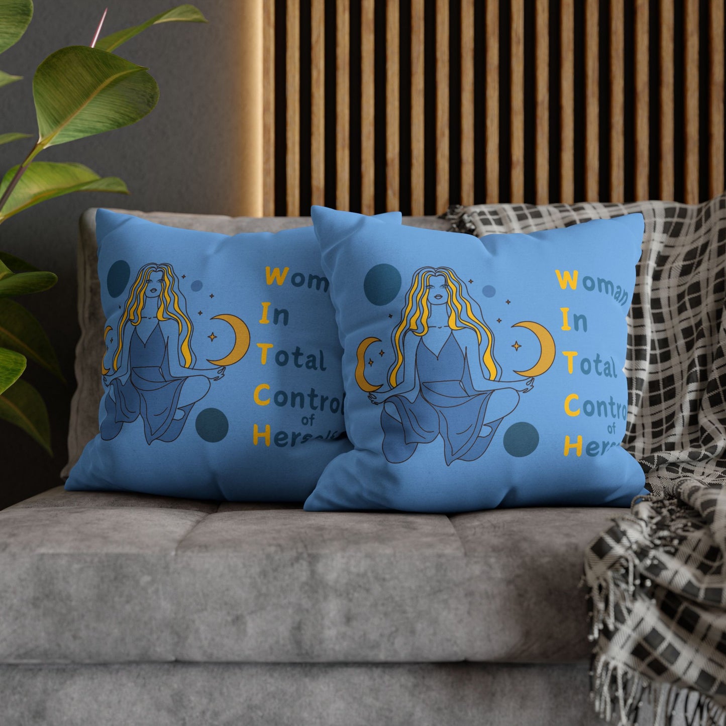 Witchy - Accent Square Pillowcase - Various Sizes