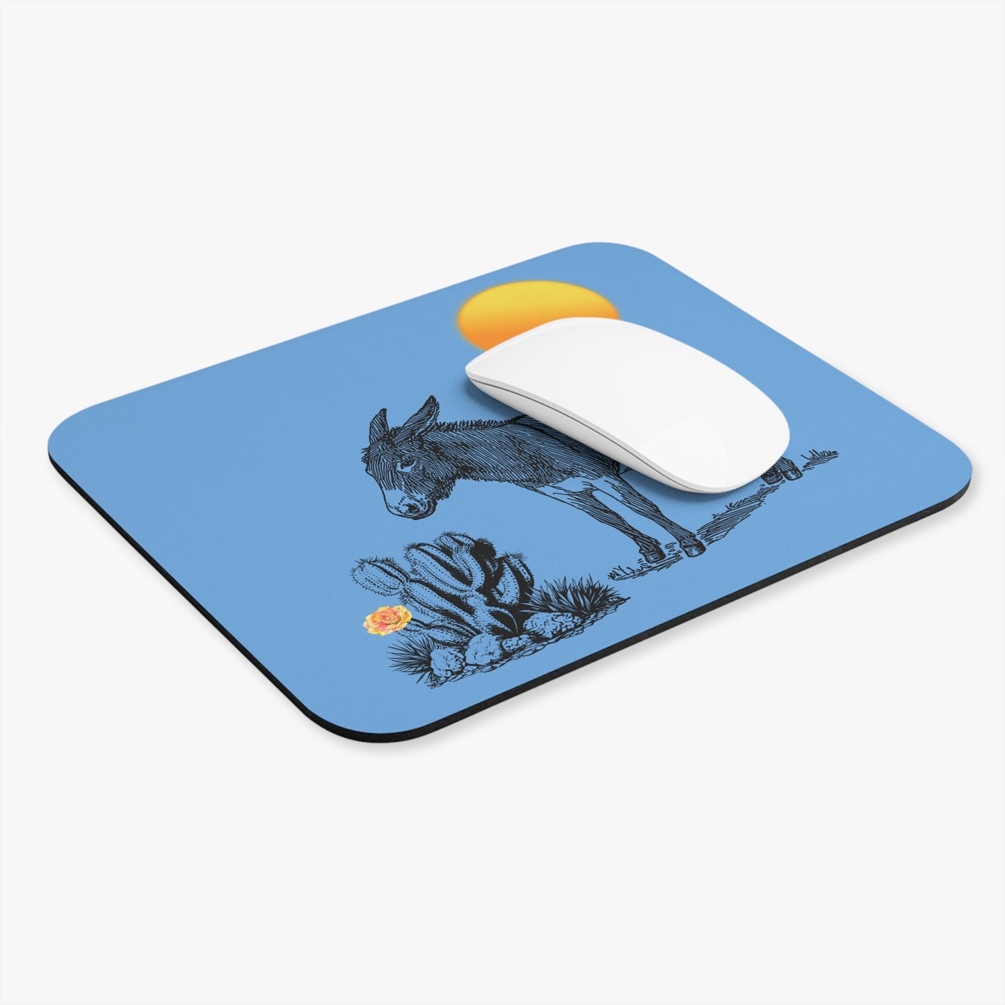 Desert Donkey - Mouse Pad (Rectangle)