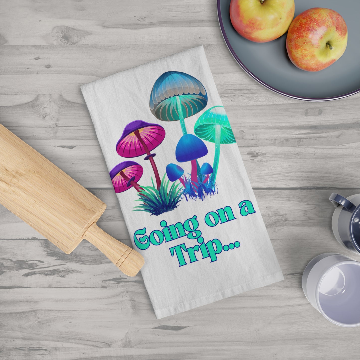 Going On A Trip - Tea Towel