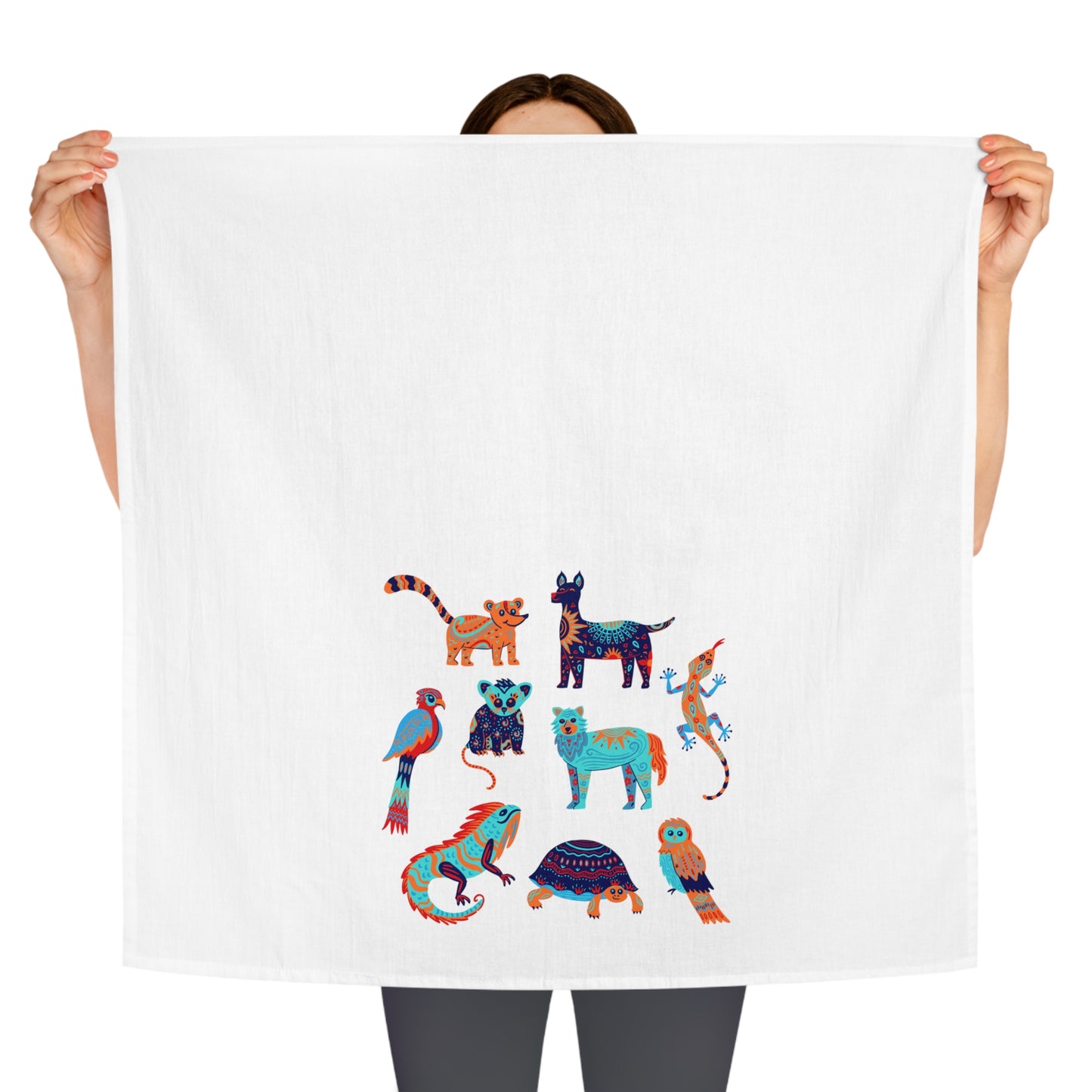 Animal Party - Tea Towel