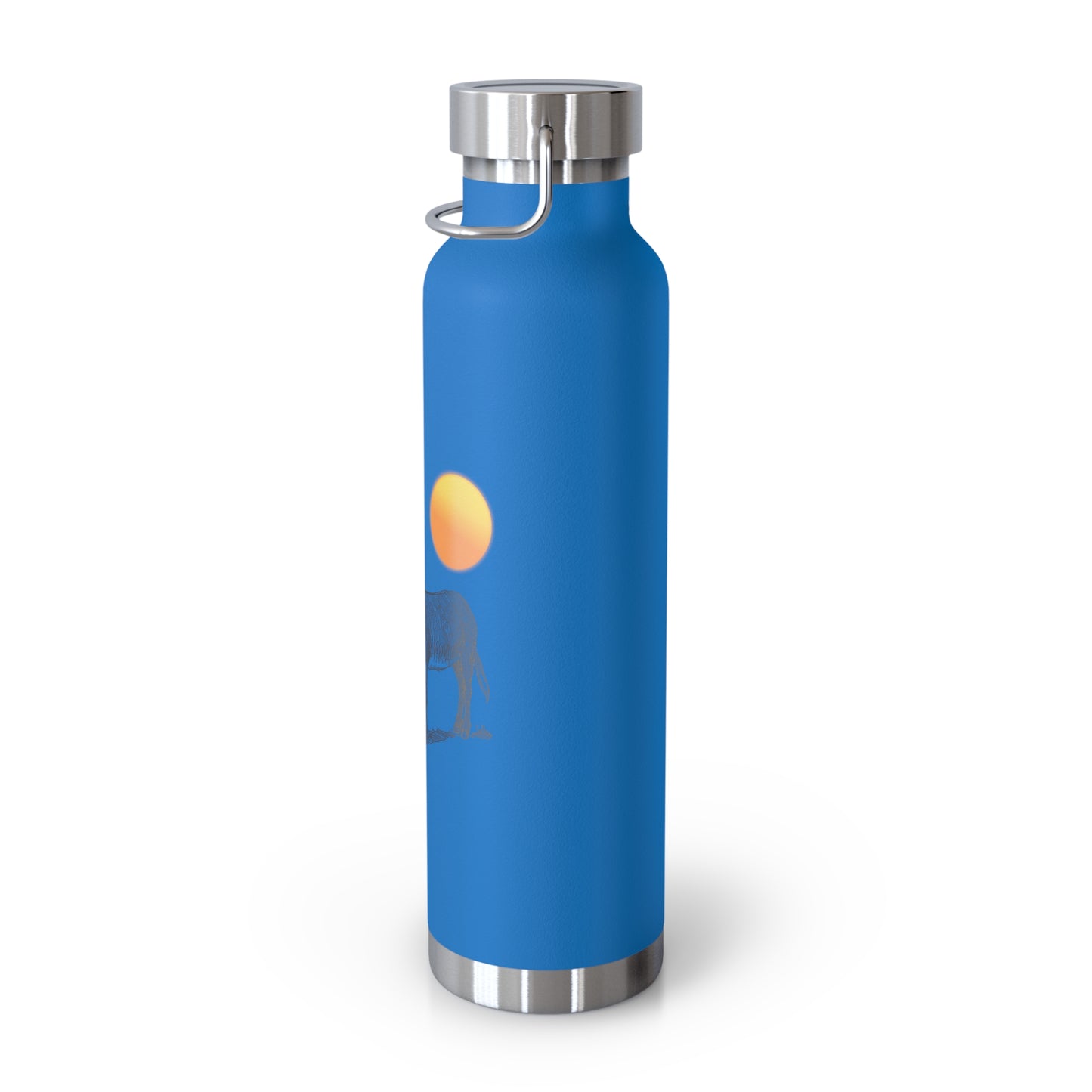 Desert Donkey - Copper Vacuum Insulated Bottle, 22oz