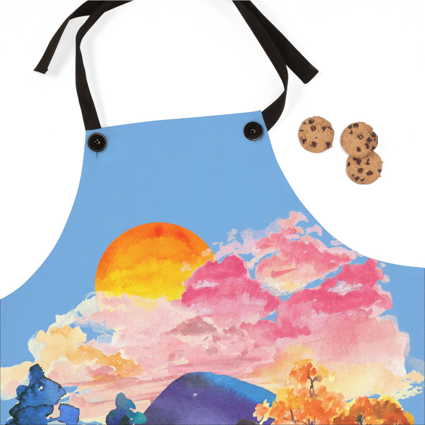 Long Walks Away From People - Apron (AOP)