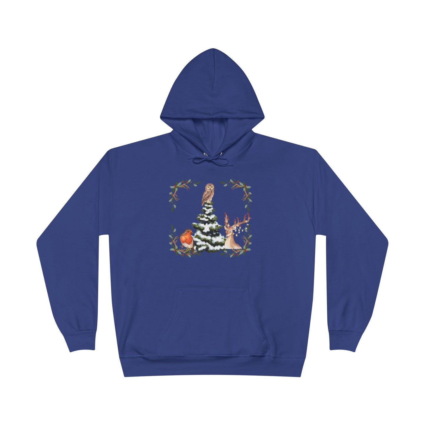 Winter Tree - Adult Unisex EcoSmart® Pullover Hoodie Sweatshirt