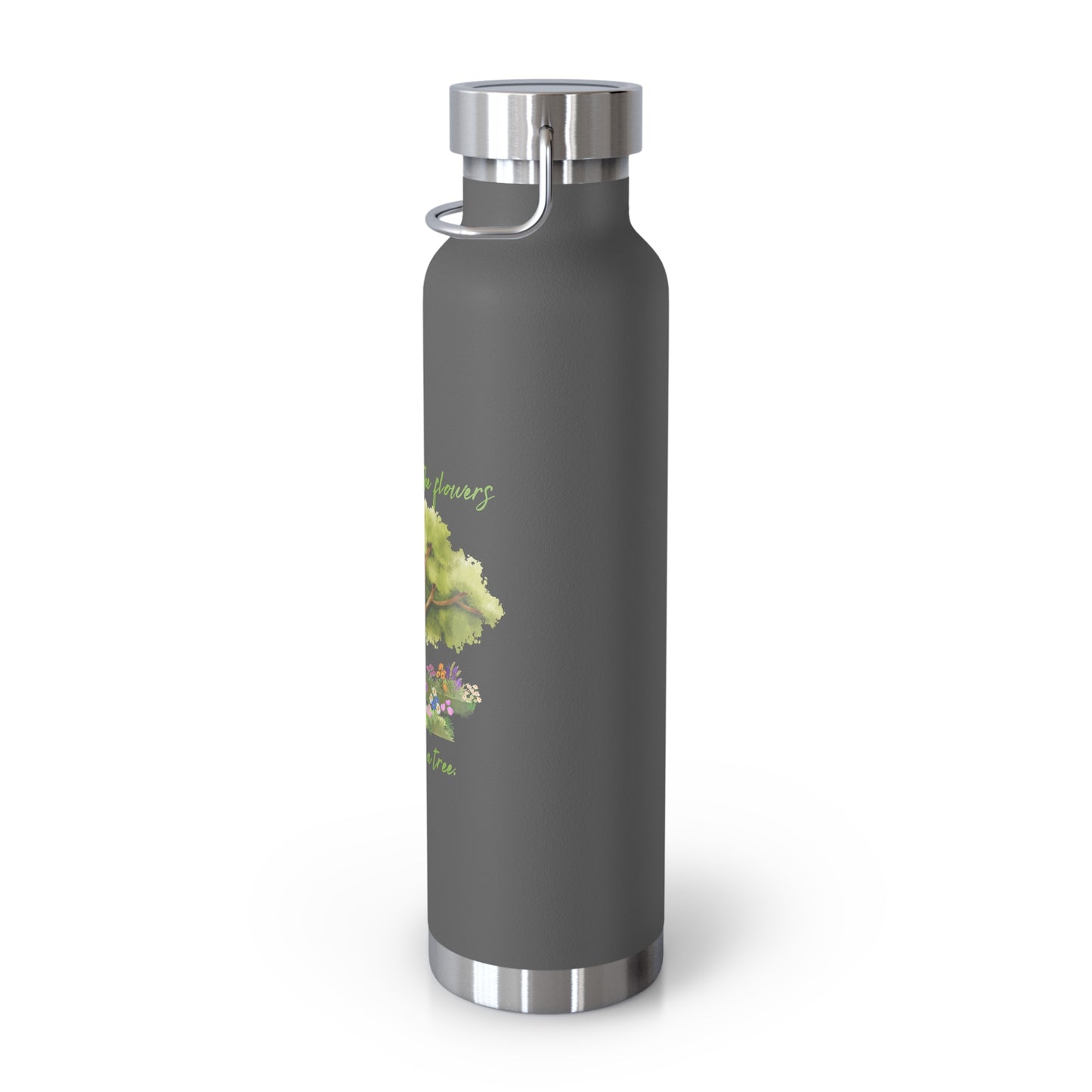 Hug A Tree - Copper Vacuum Insulated Bottle, 22oz