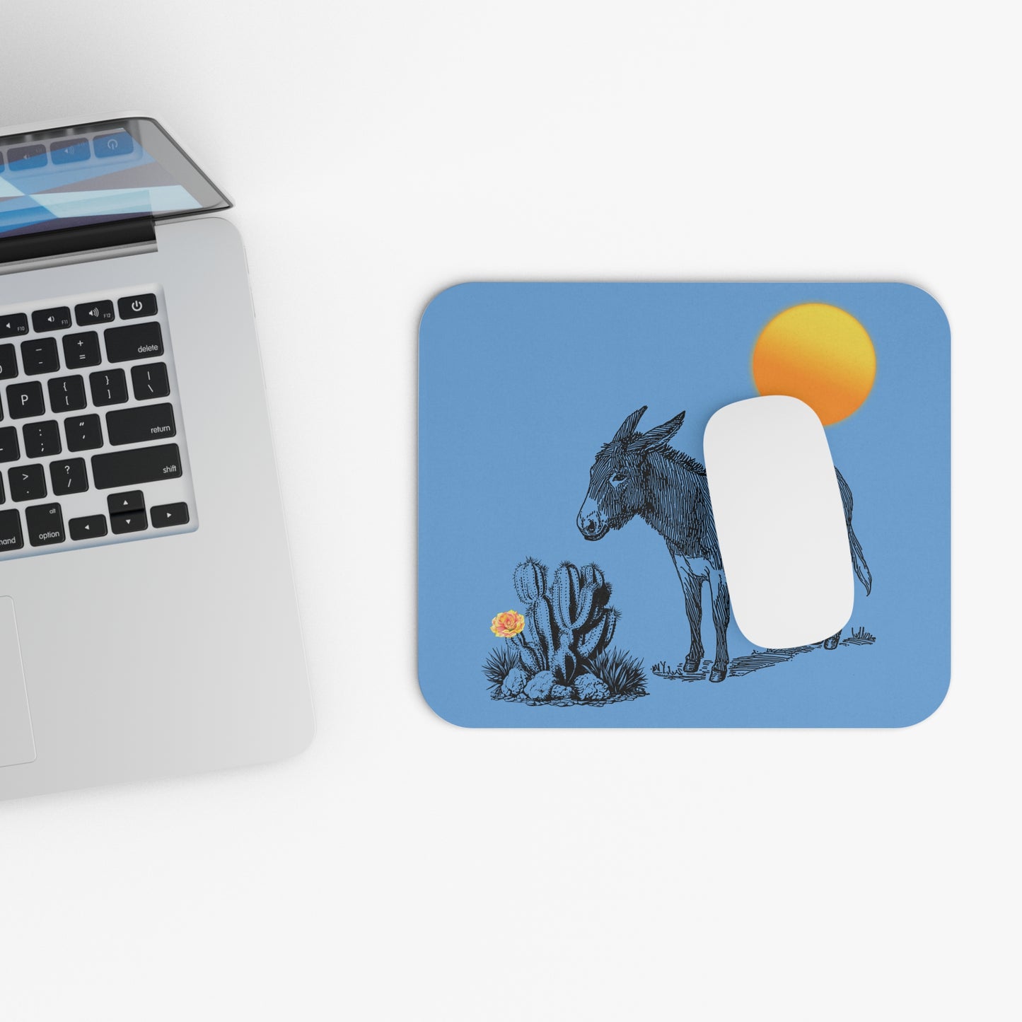Desert Donkey - Mouse Pad (Rectangle)