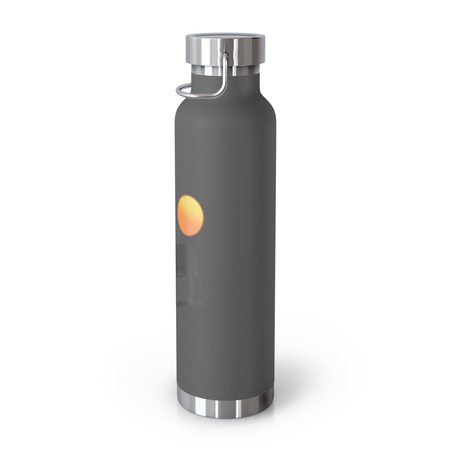 Desert Donkey - Copper Vacuum Insulated Bottle, 22oz