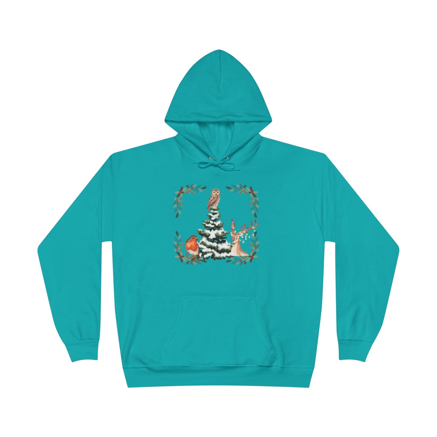 Winter Tree - Adult Unisex EcoSmart® Pullover Hoodie Sweatshirt