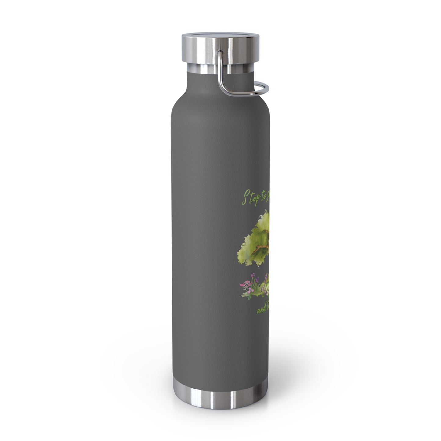 Hug A Tree - Copper Vacuum Insulated Bottle, 22oz