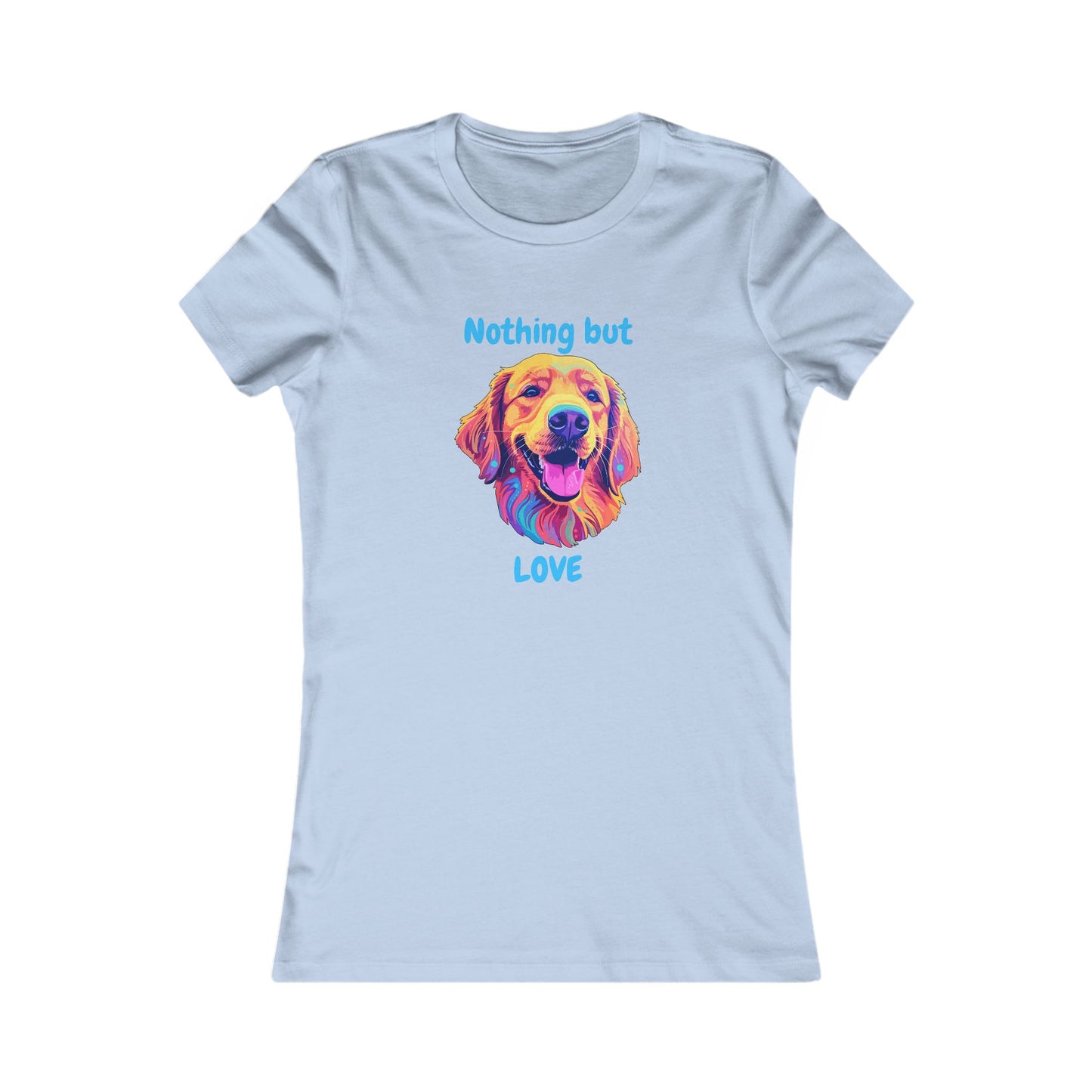 Nothing But Love - Women's Tee - Golden Retriever Design