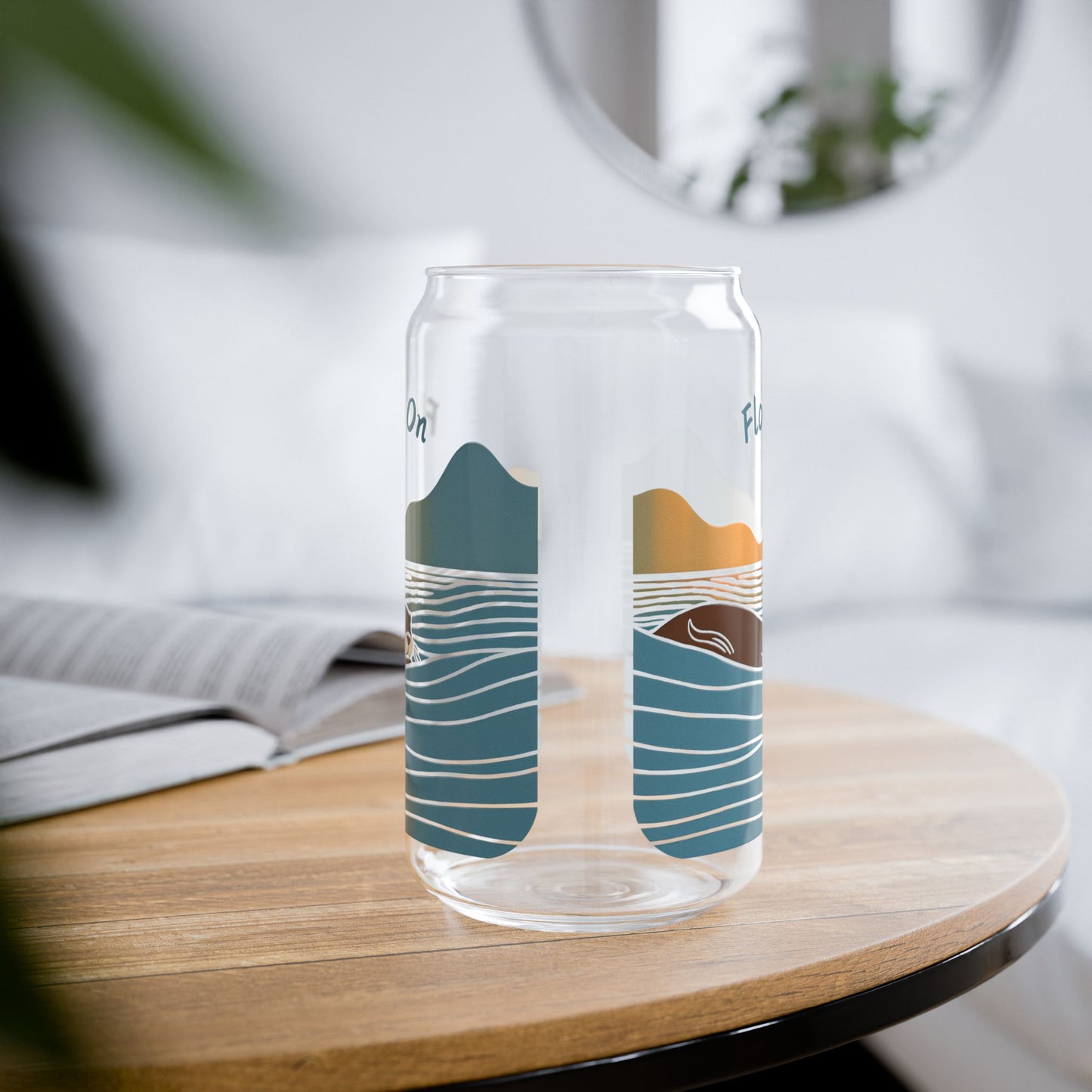 Float On - Sipper Glass, 16oz