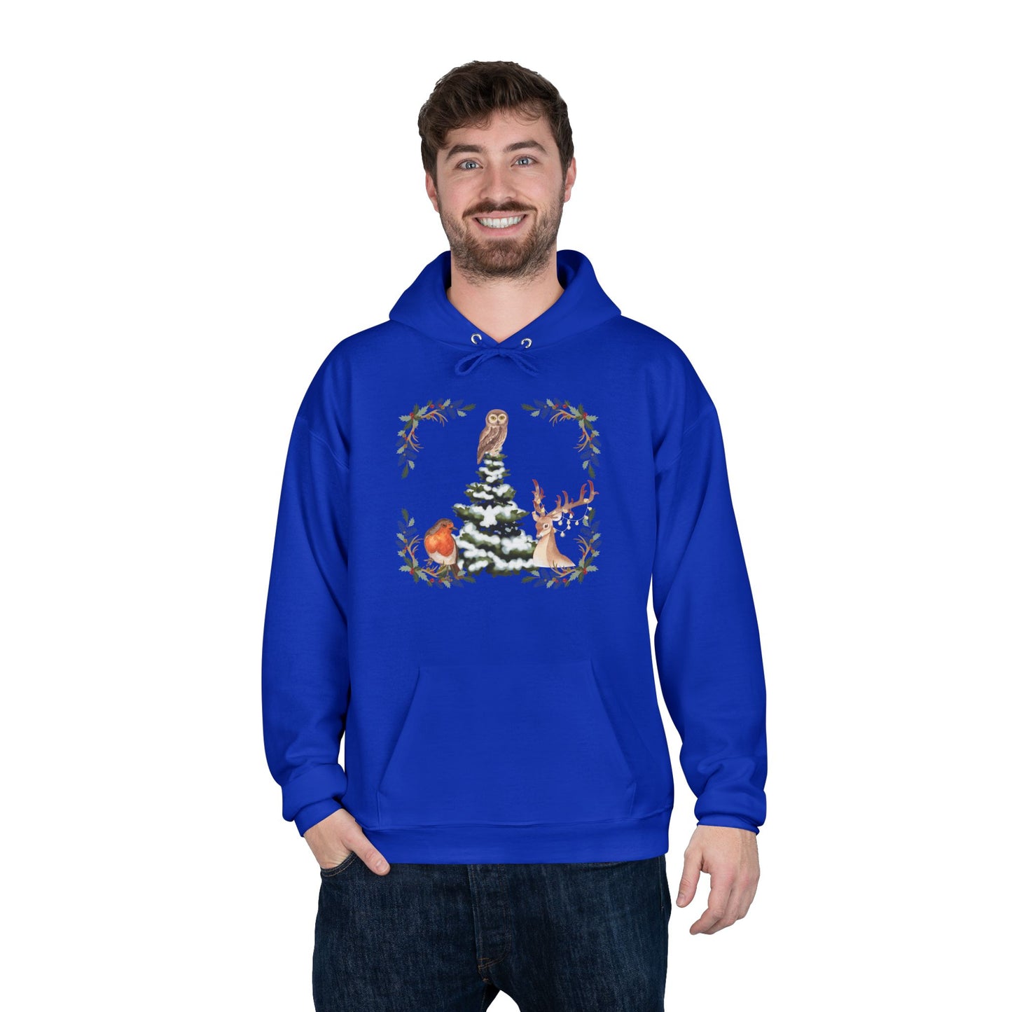 Winter Tree - Adult Unisex EcoSmart® Pullover Hoodie Sweatshirt