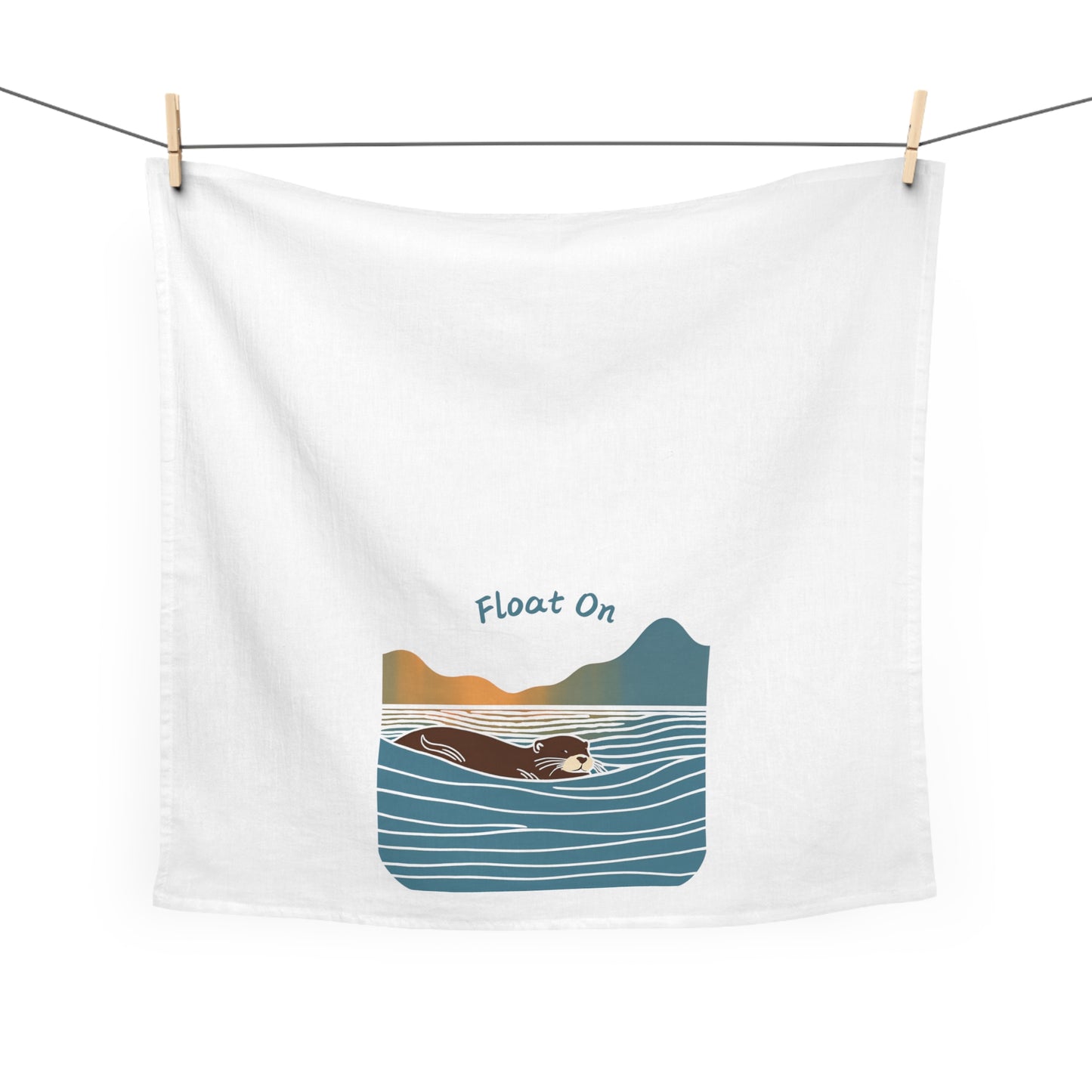 Float On - Tea Towel