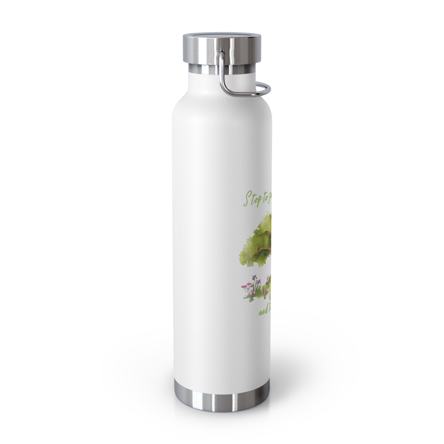 Hug A Tree - Copper Vacuum Insulated Bottle, 22oz