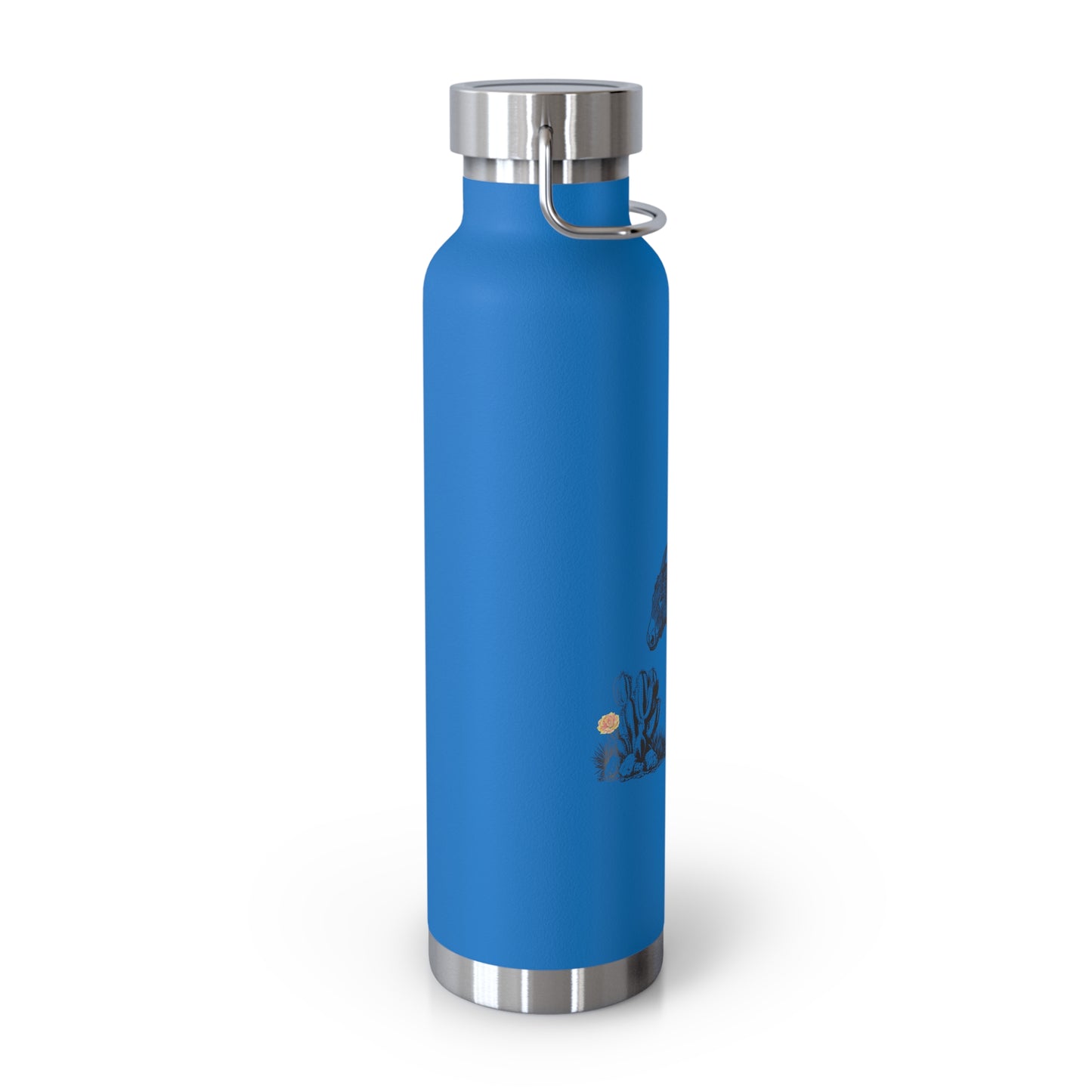 Desert Donkey - Copper Vacuum Insulated Bottle, 22oz