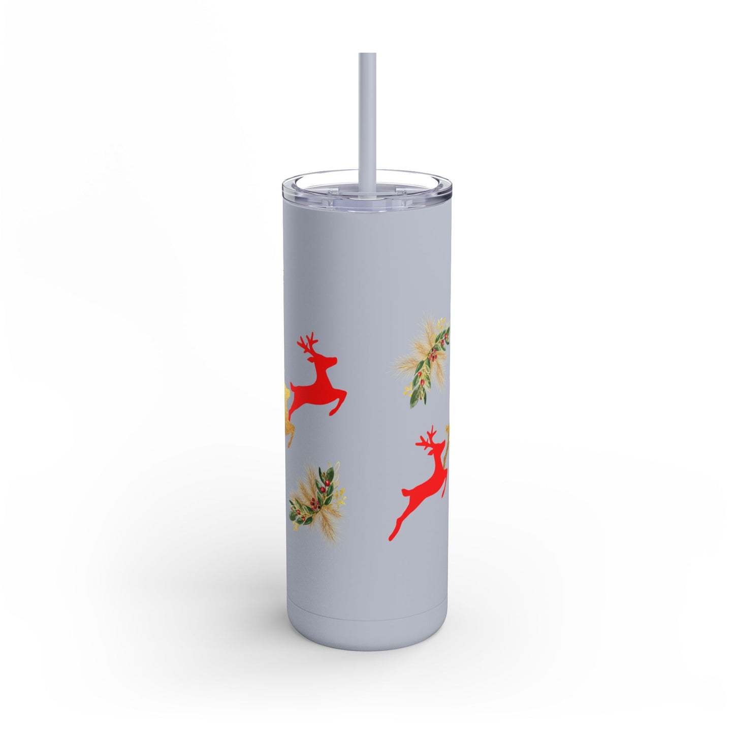 Reindeer Fun - Maars Maker Skinny Matte Tumbler, 20oz