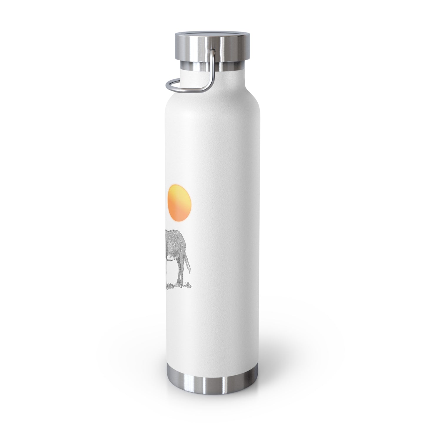 Desert Donkey - Copper Vacuum Insulated Bottle, 22oz