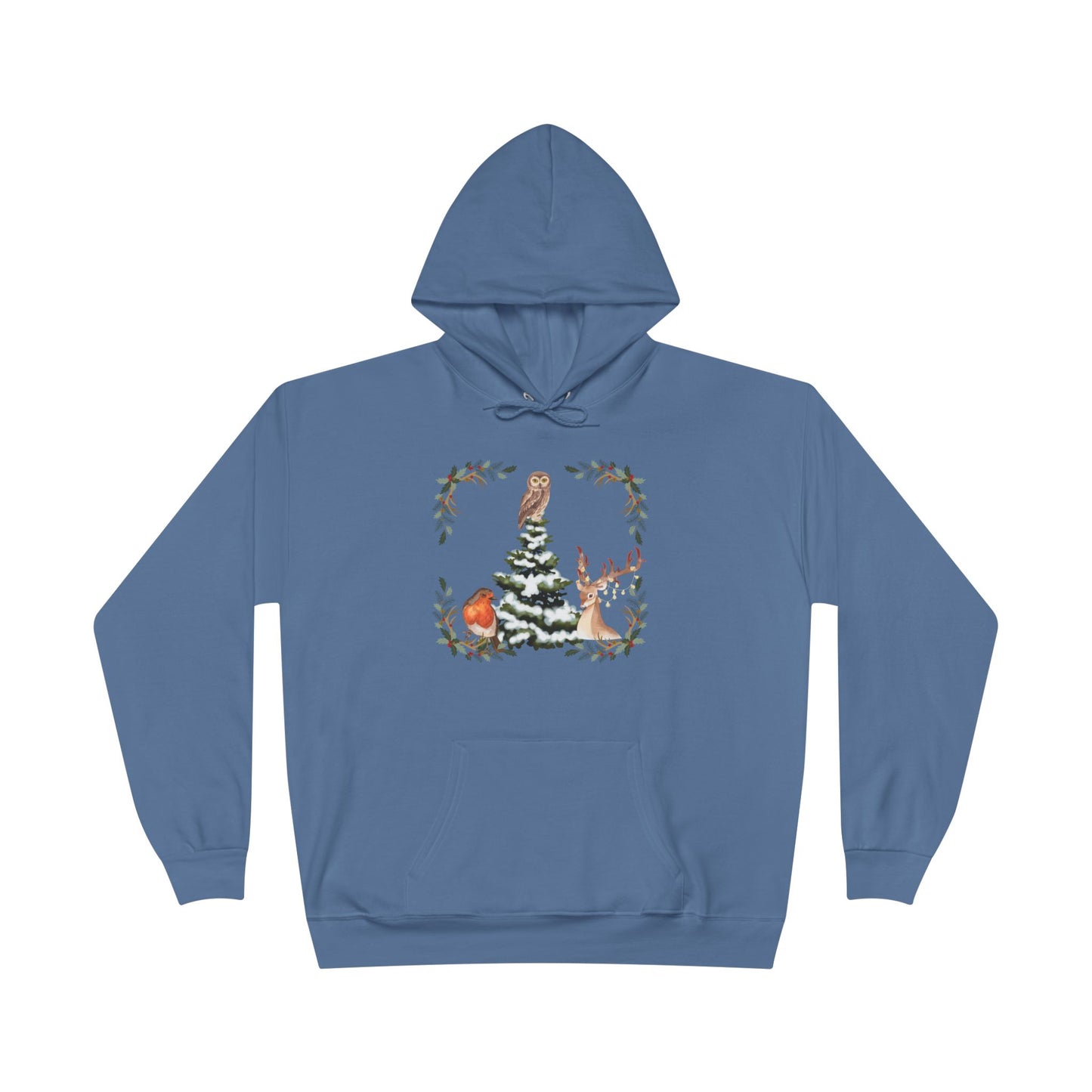 Winter Tree - Adult Unisex EcoSmart® Pullover Hoodie Sweatshirt