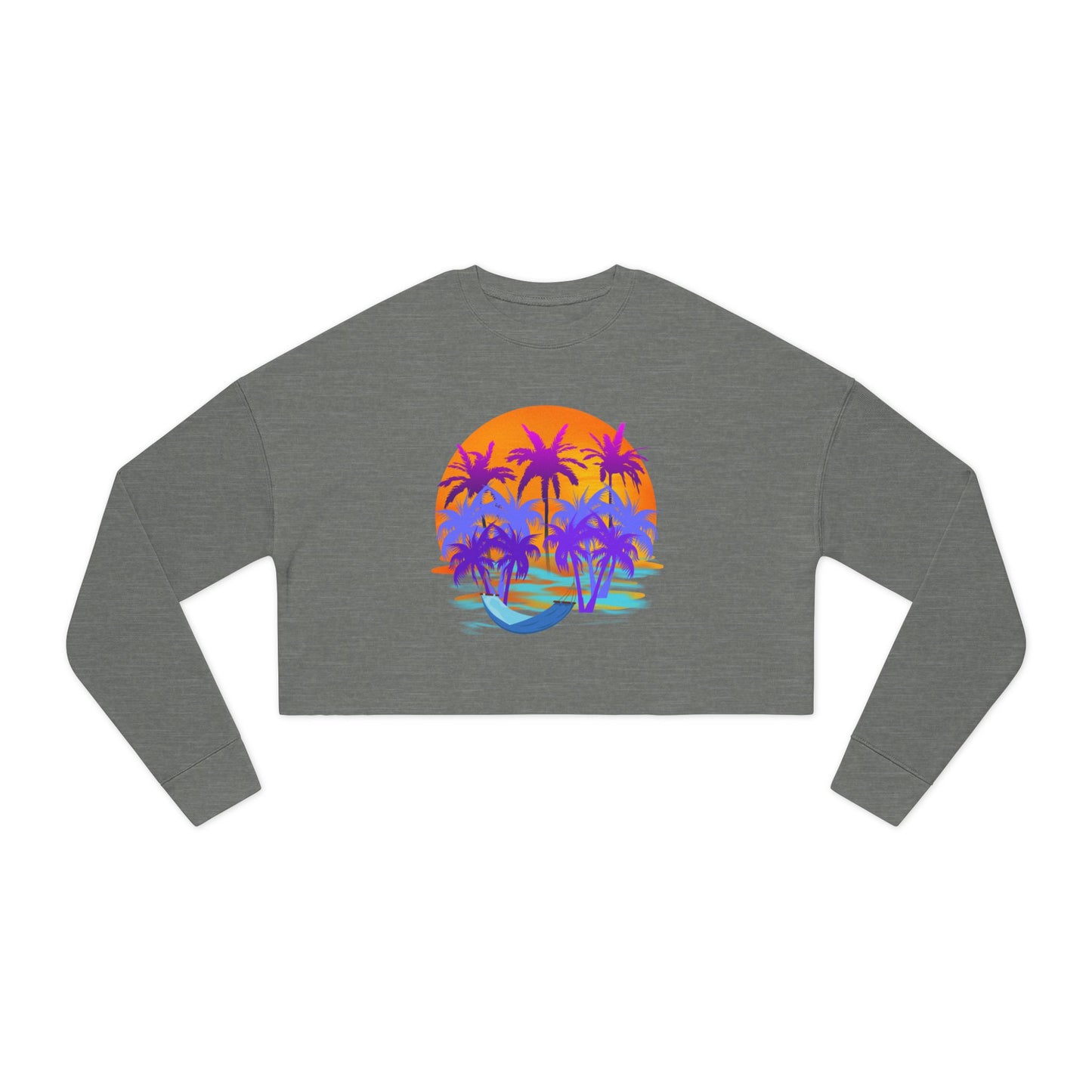 Tropical Paradise - Women's Cropped Sweatshirt