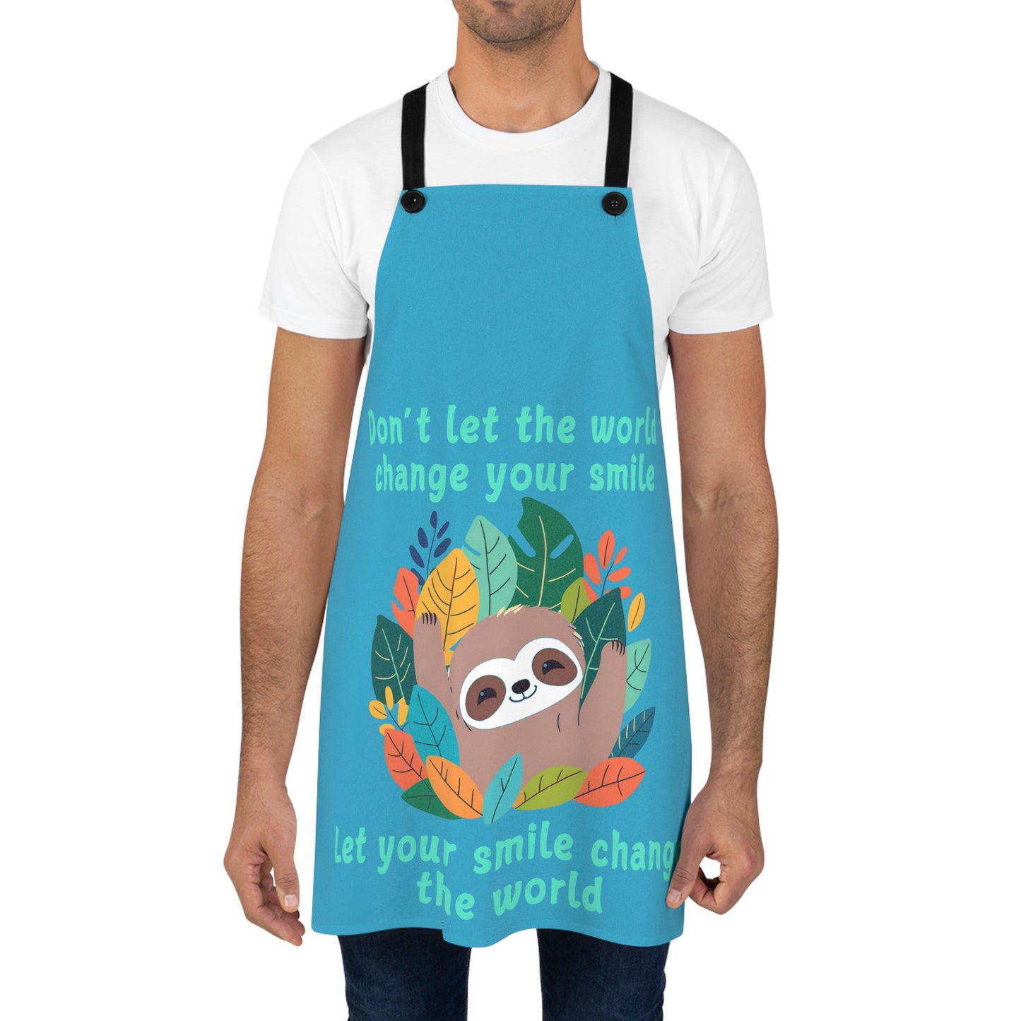 Sloth Smile - Apron (AOP)
