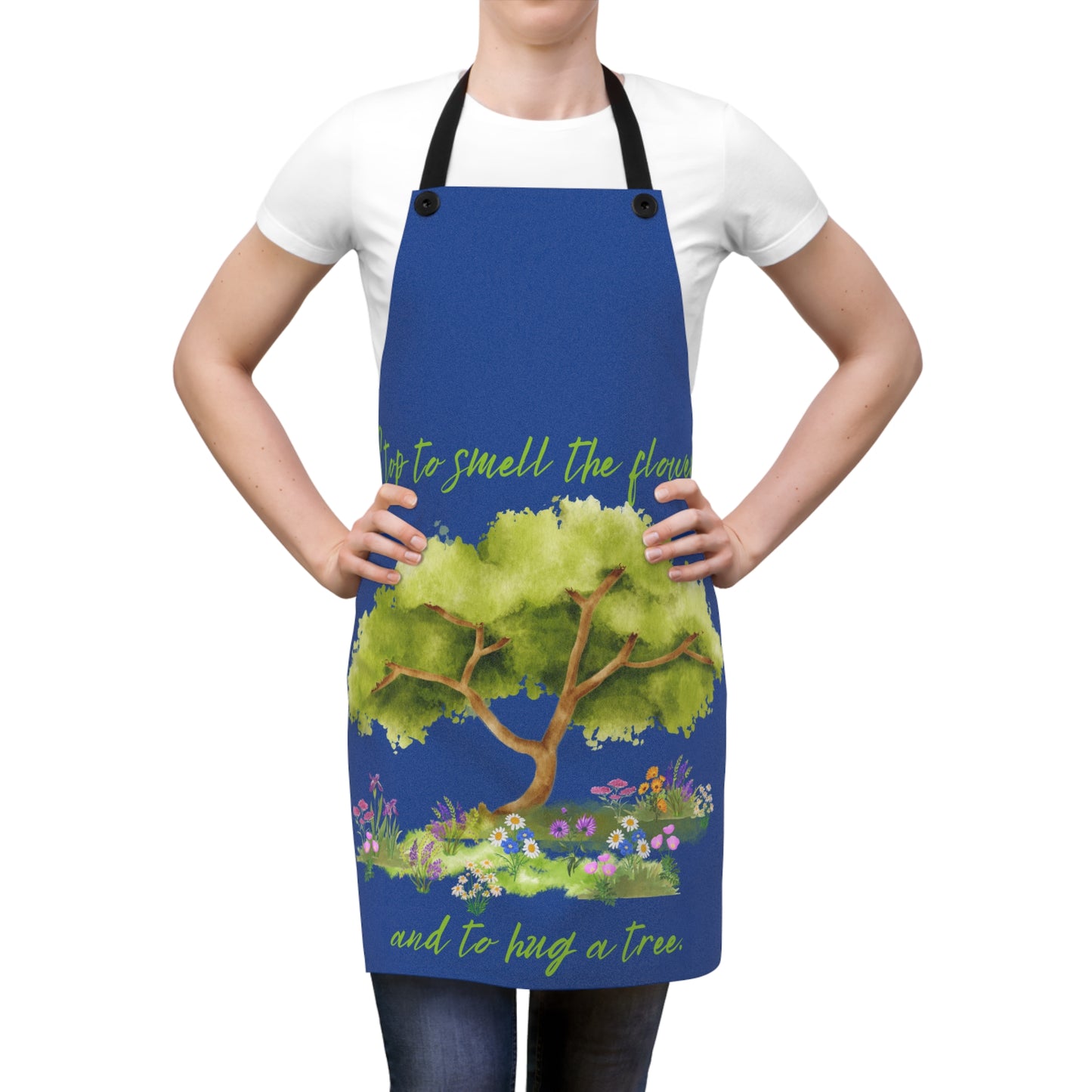 Hug A Tree - Apron (AOP)