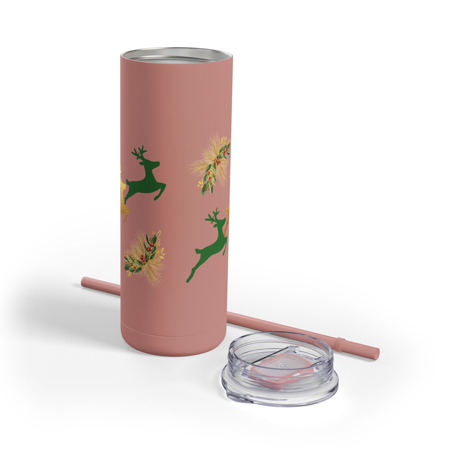 Reindeer Fun - Maars Maker Skinny Matte Tumbler, 20oz