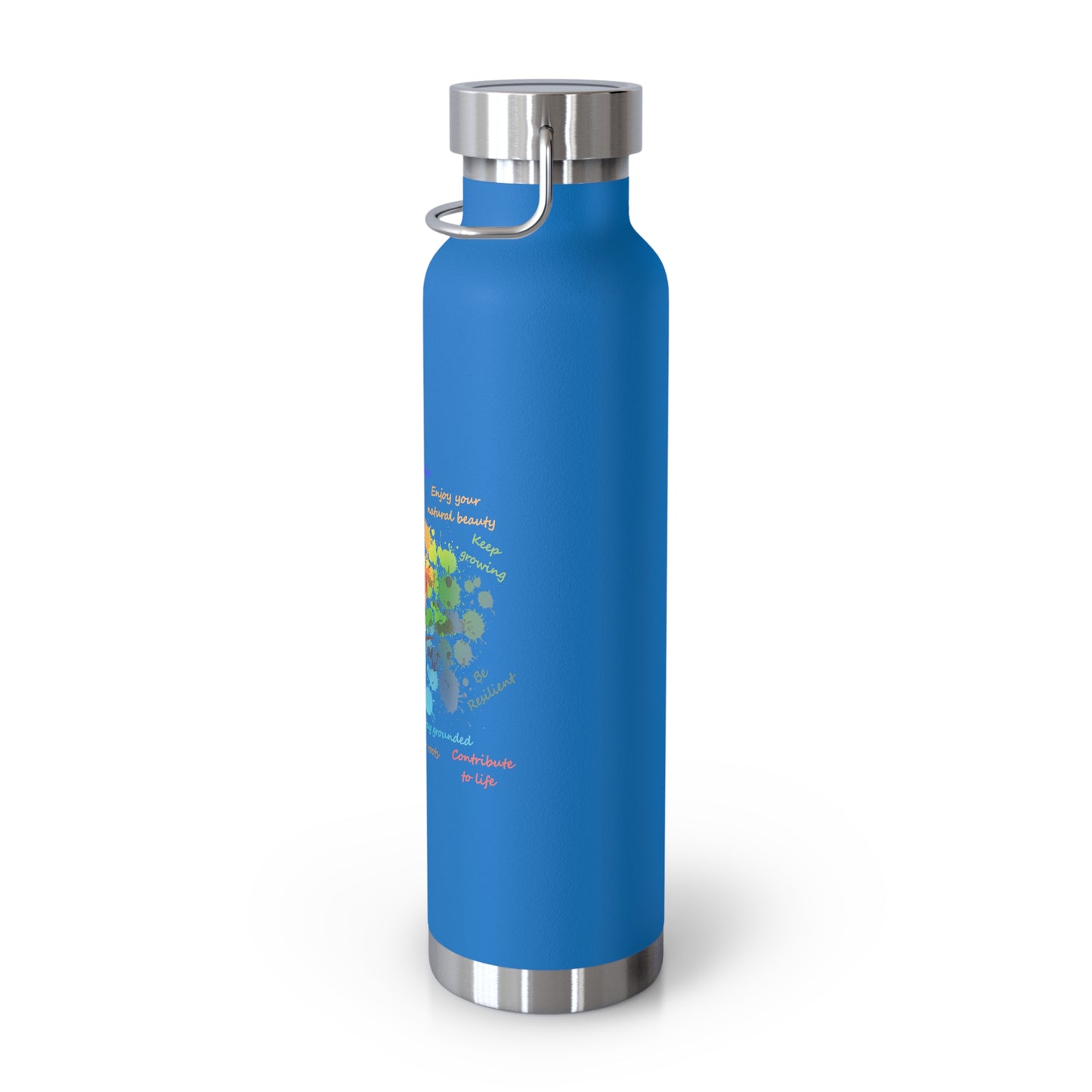 Tree of Life - Copper Vacuum Insulated Bottle, 22oz