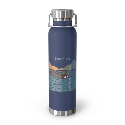 Float On - Copper Vacuum Insulated Bottle, 22oz