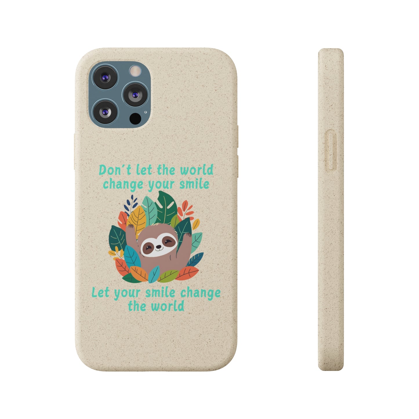 Sloth Smile - Biodegradable Phone Cases