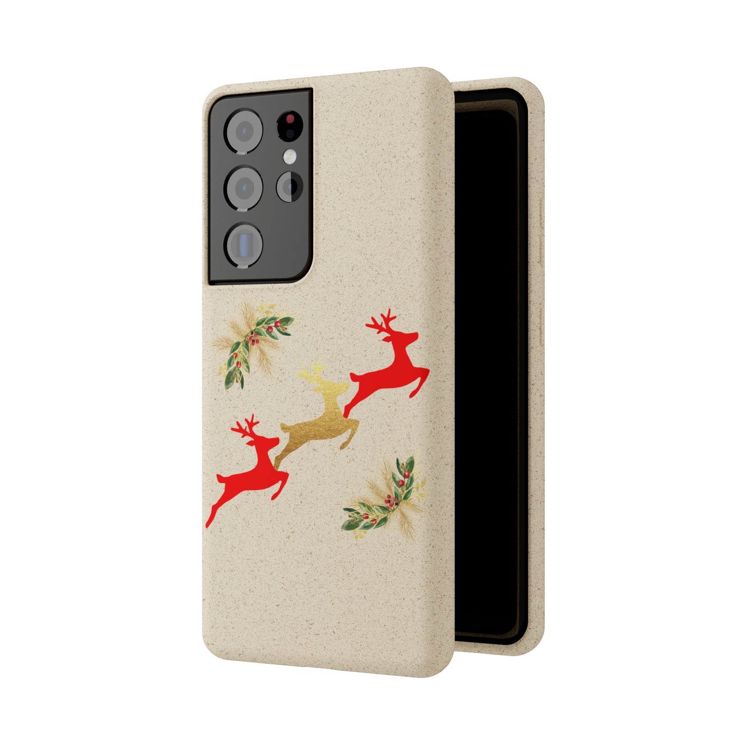 Reindeer Fun - Biodegradable Phone Cases