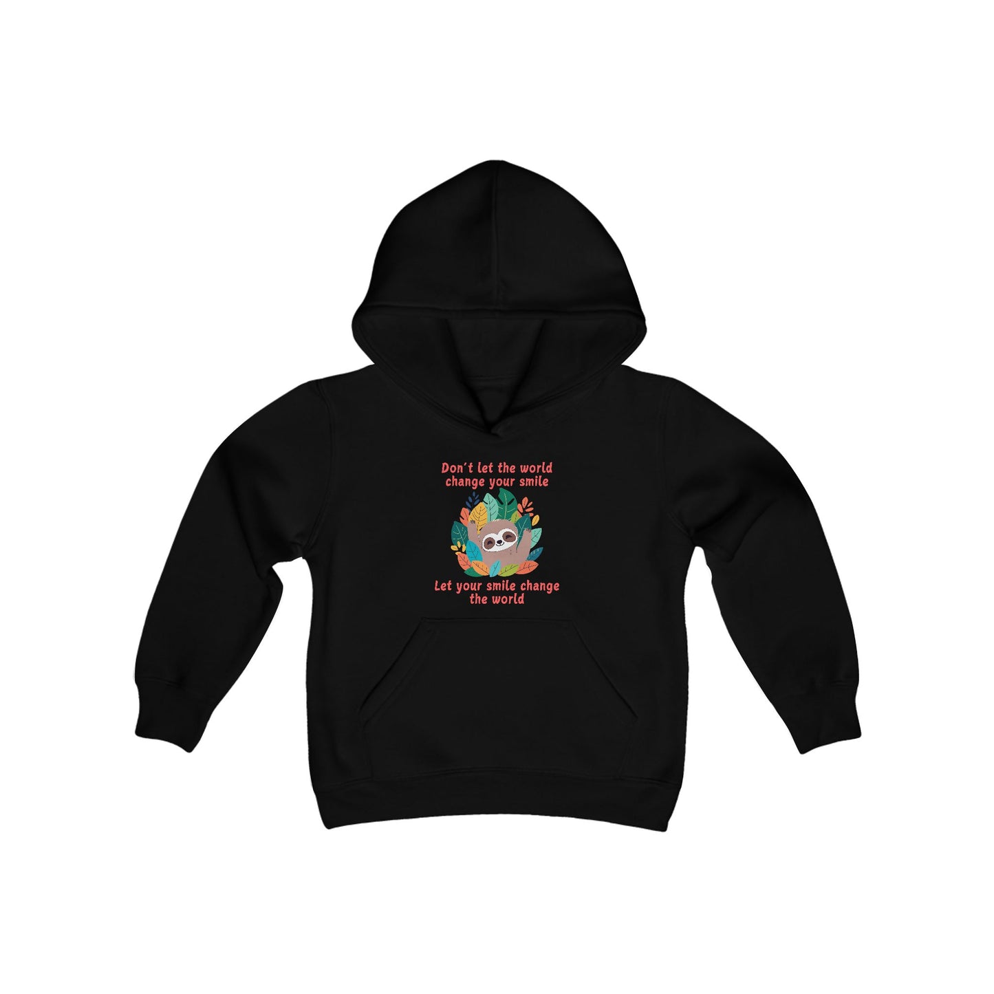 Sloth Smile - Youth Hoodie