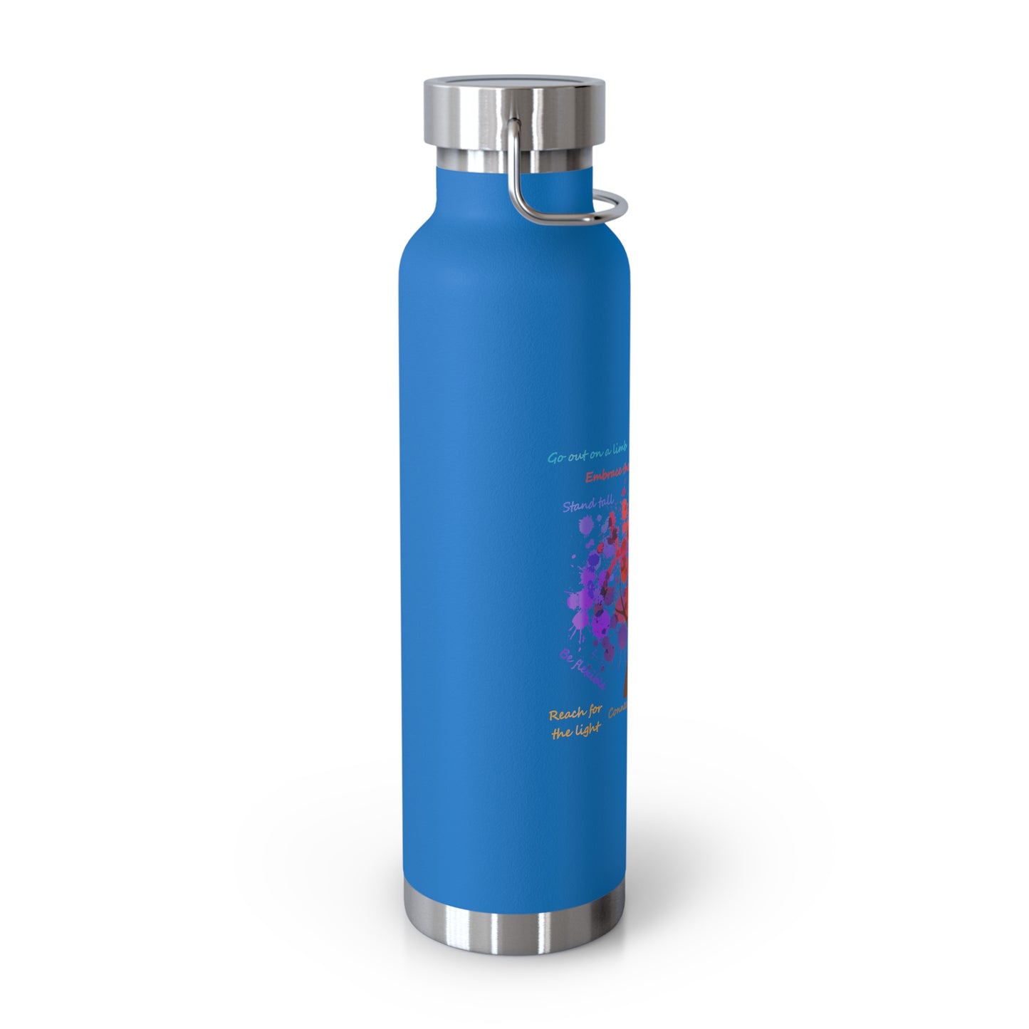 Tree of Life - Copper Vacuum Insulated Bottle, 22oz