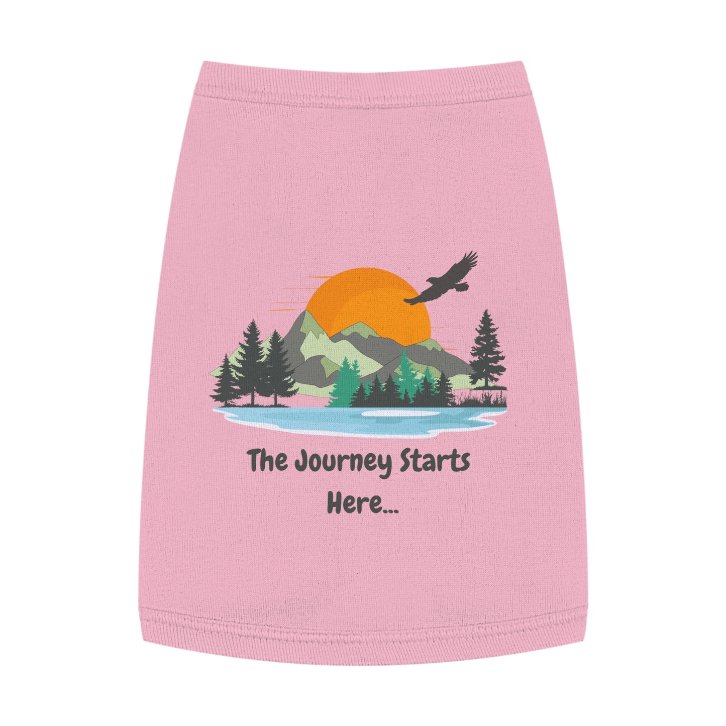 Journey Starts Here - Pet Top