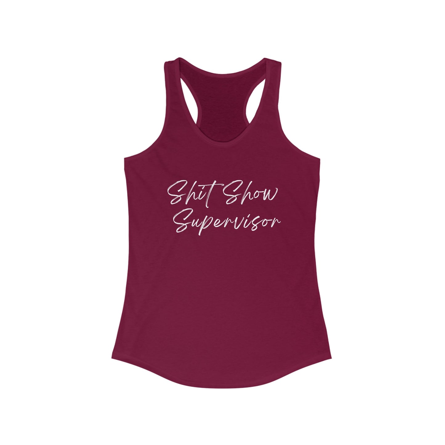 Shit Show Supervisor - Racerback Tank