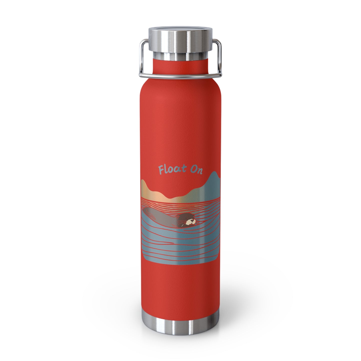 Float On - Copper Vacuum Insulated Bottle, 22oz