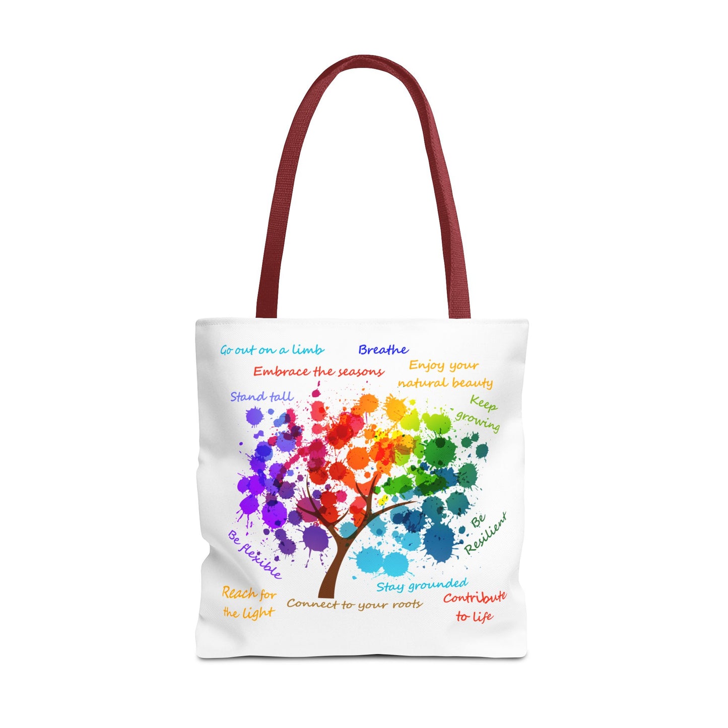 Tree of Life White - Tote Bag (AOP)