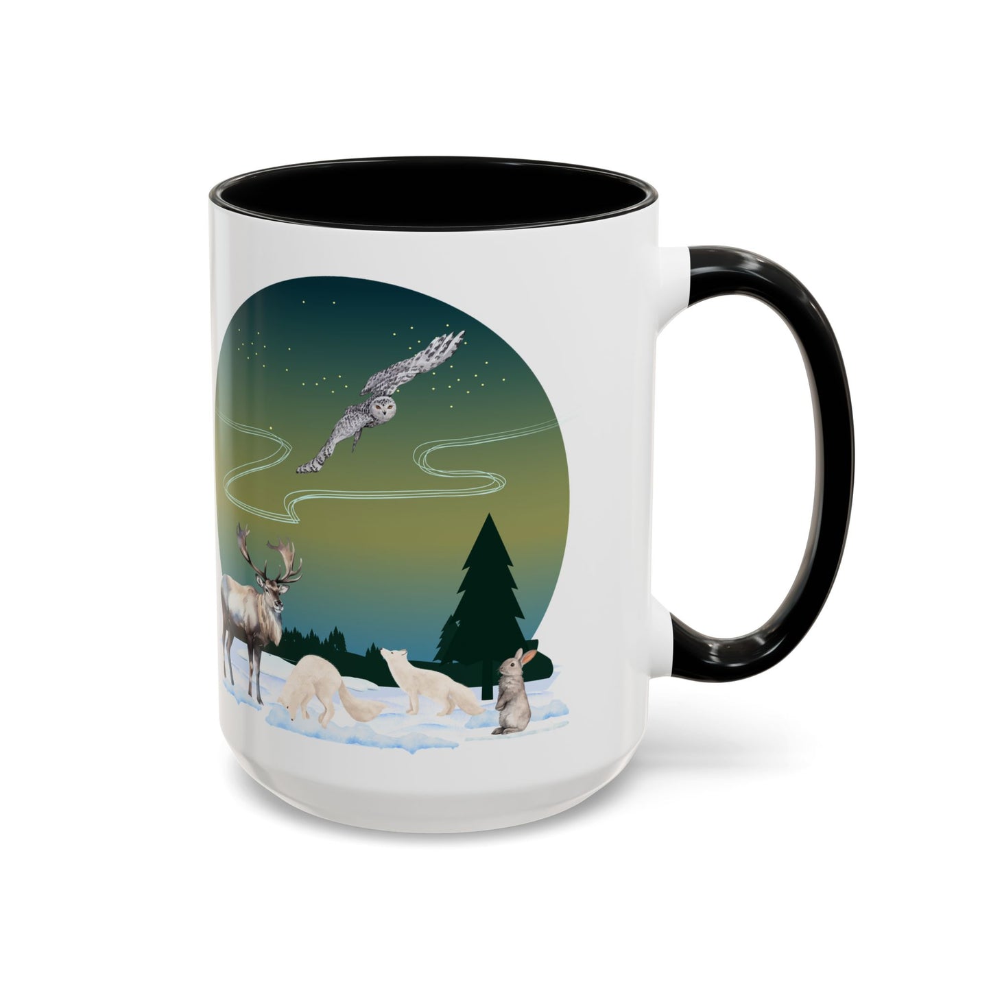 Winter Wonderland - Accent Coffee Mug (11, 15oz)