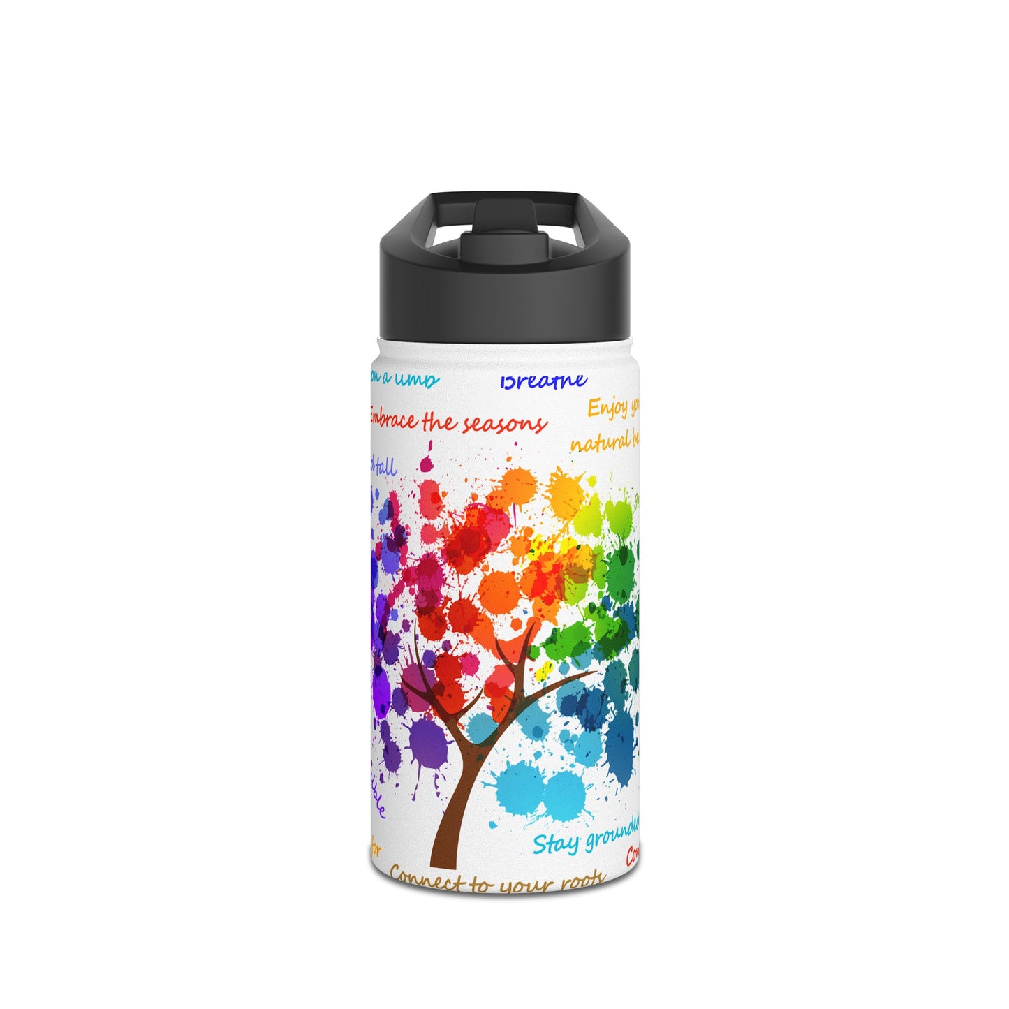 Tree of Life - Stainless Steel Water Bottle, Standard Lid