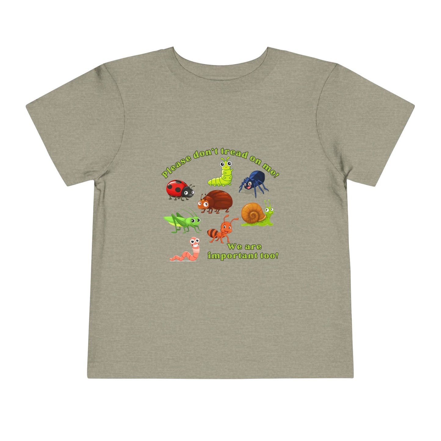 Cute Bugs, Don't Tread On Me - Toddler Tee