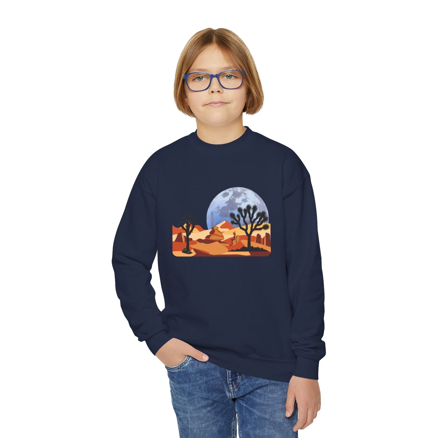 Desert Vibes - Youth Crewneck Sweatshirt