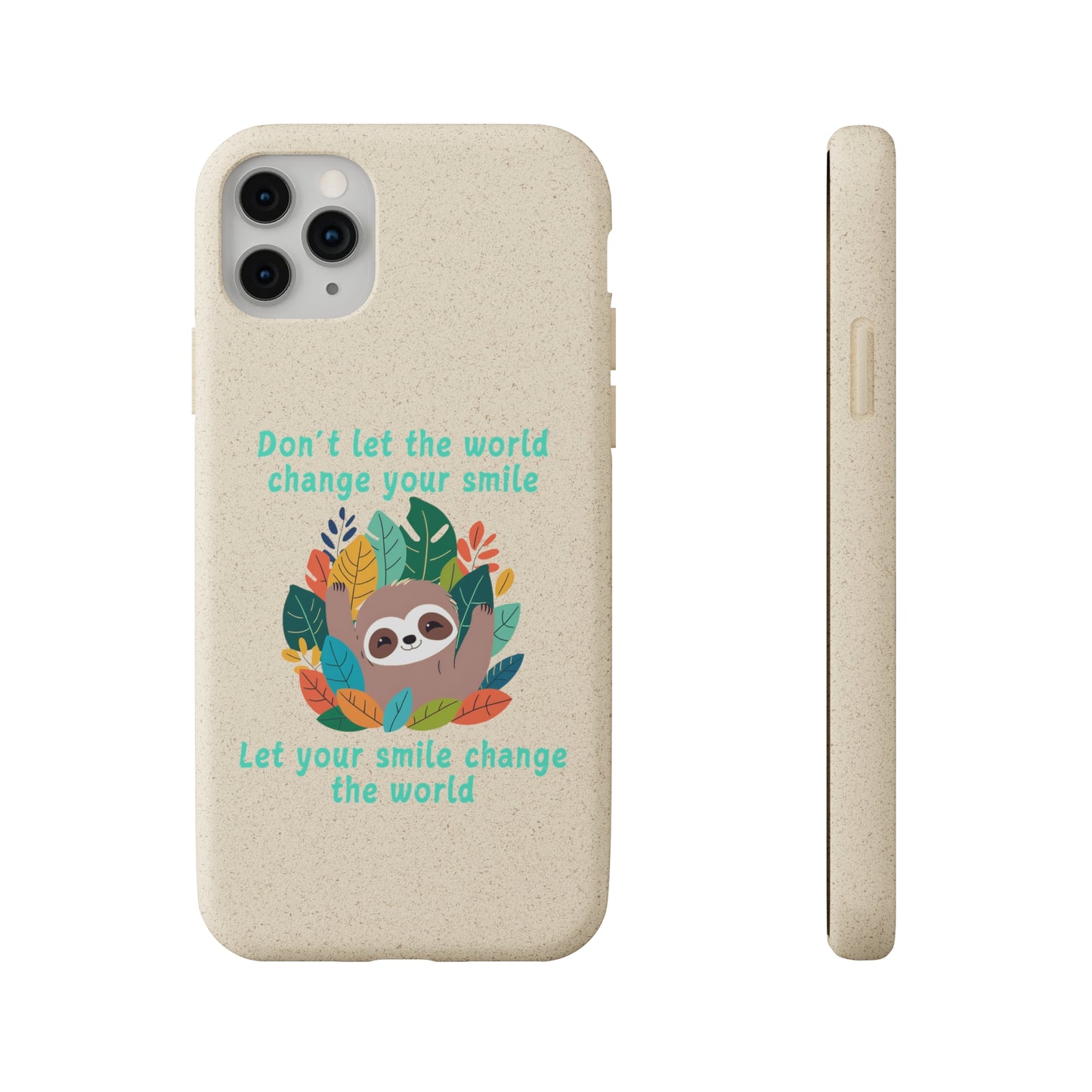 Sloth Smile - Biodegradable Phone Cases