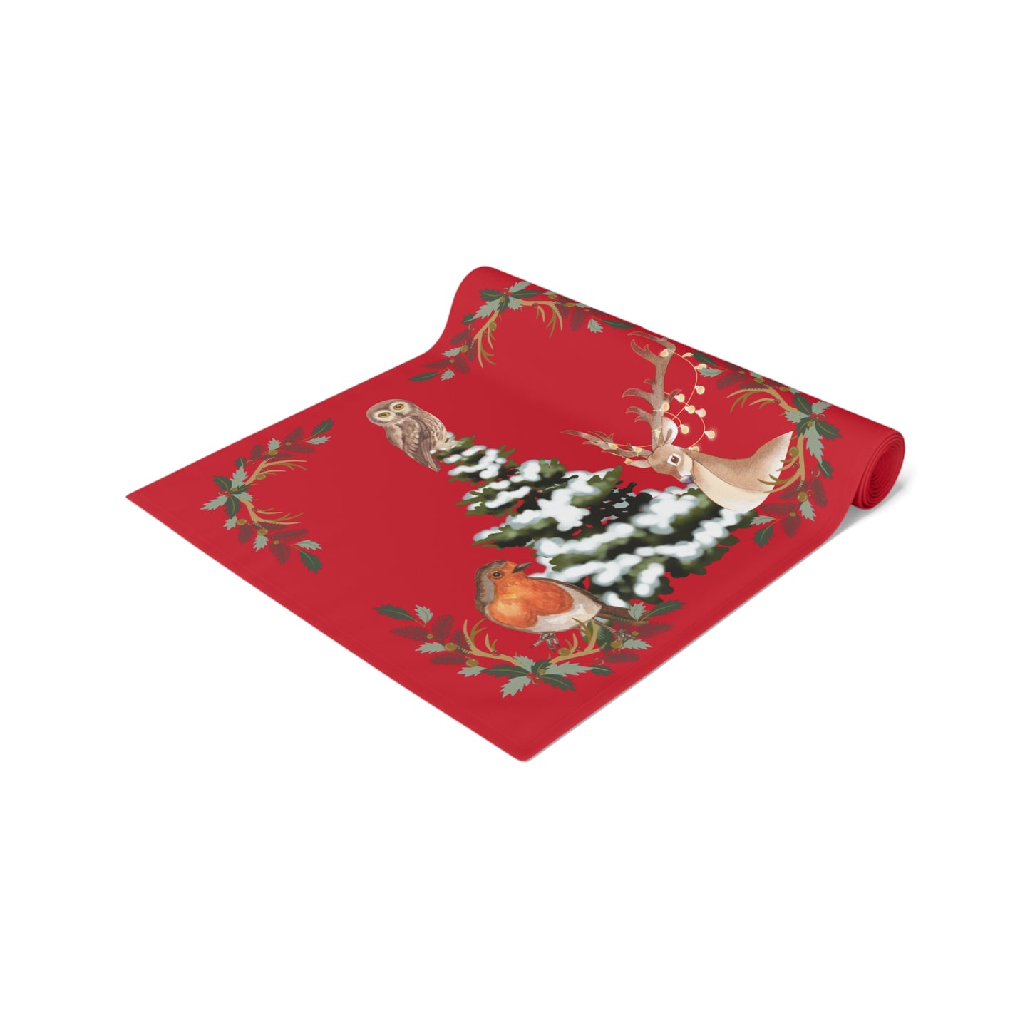 Winter Tree - Table Runner (Cotton, Poly)